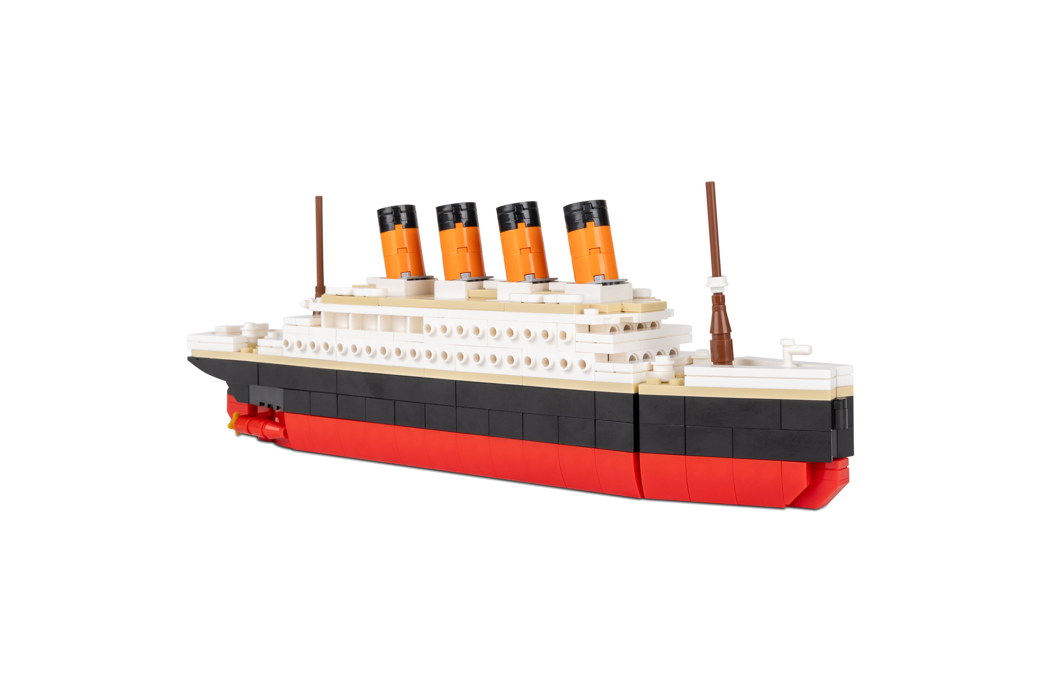 Brick Loot Titanic Ship Modular Building Brick Blocks 217 pcs Set Kit Fits  LEGO