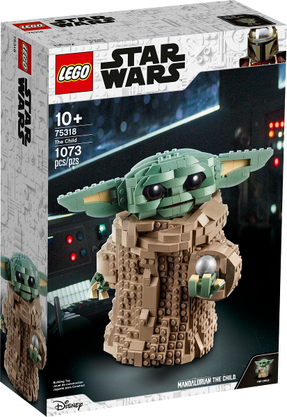 Mandalorian baby 2024 yoda lego set