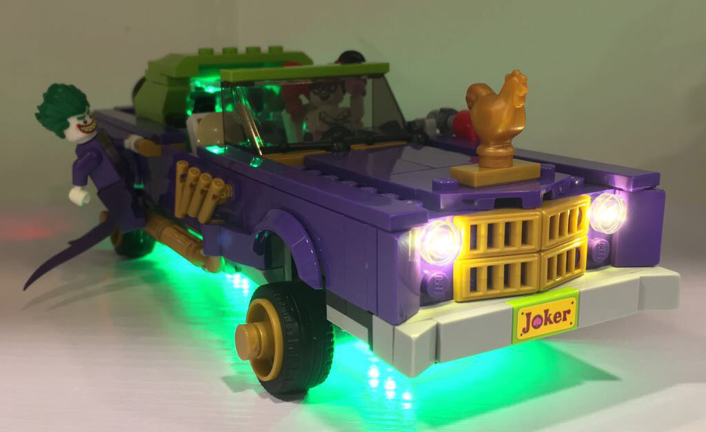 LED Lighting Kit for LEGO Batman Movie - The Joker Notorious Lowrider 70906