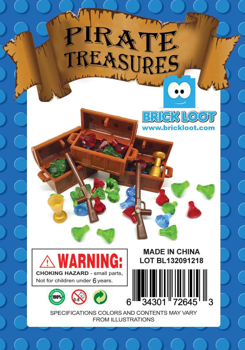 Pirate Treasure Pack – Brick Loot