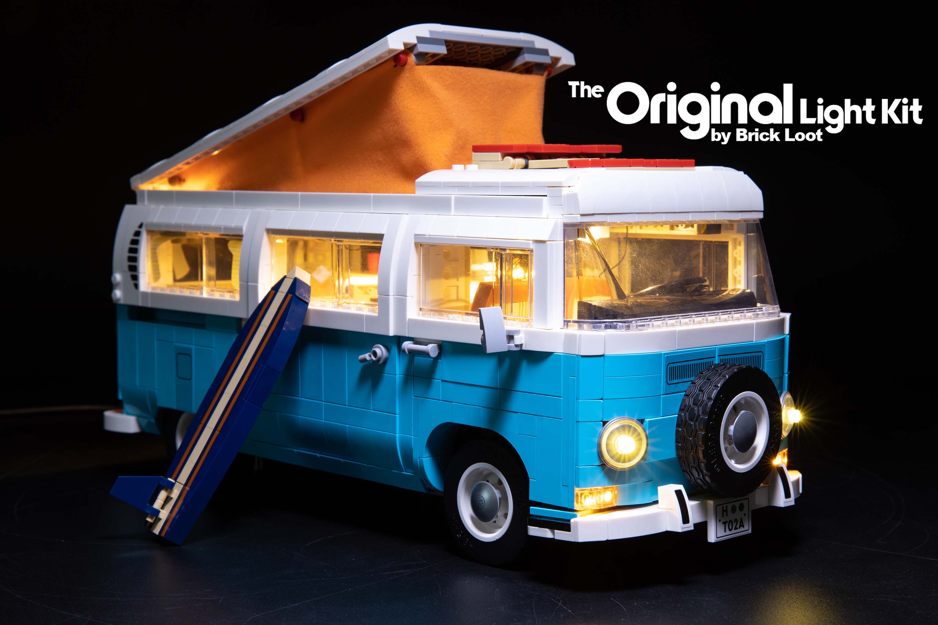 LEGO Volkswagen T2 Camper Van #10279 Light Kit