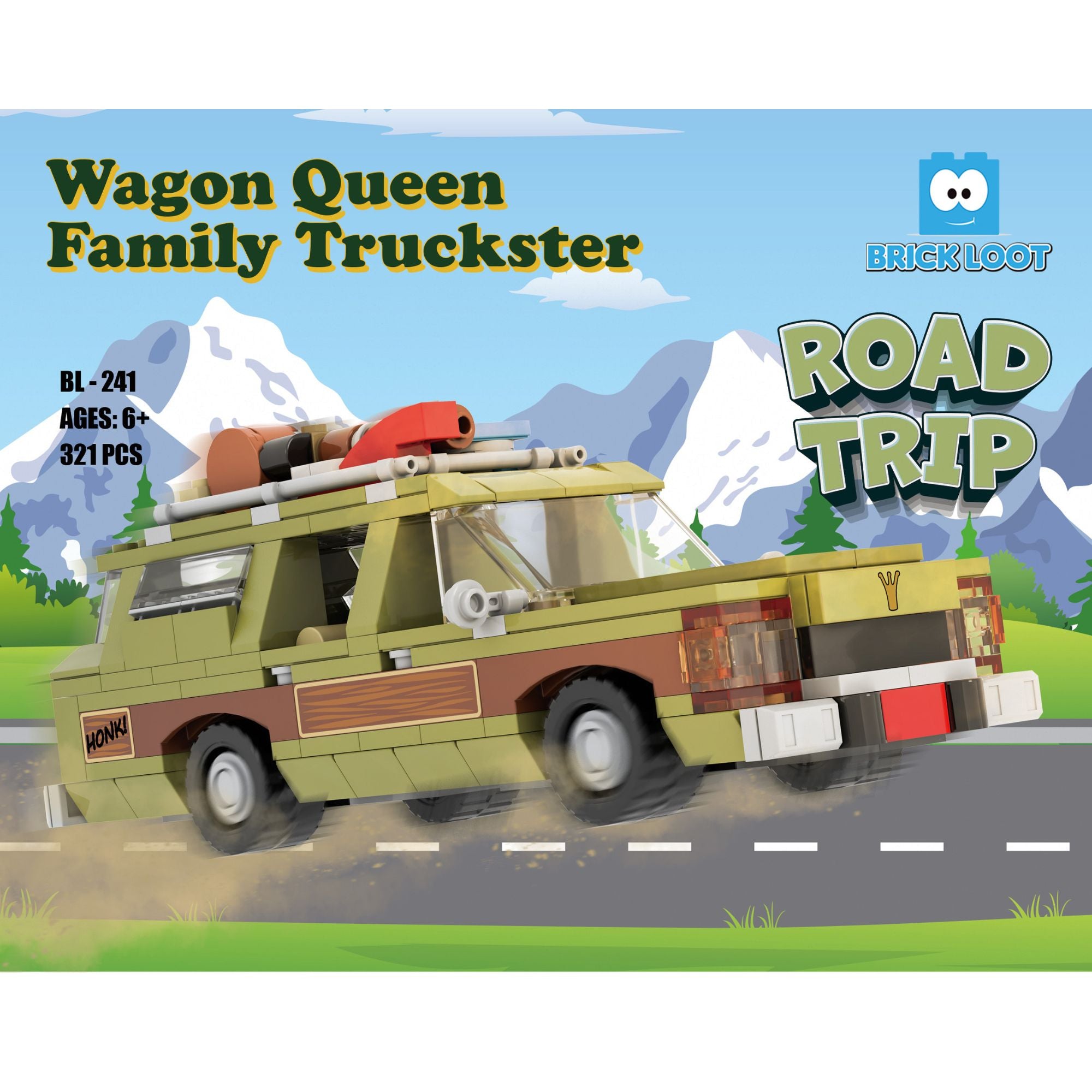 Wagon Queen Family Truckster Brick Set