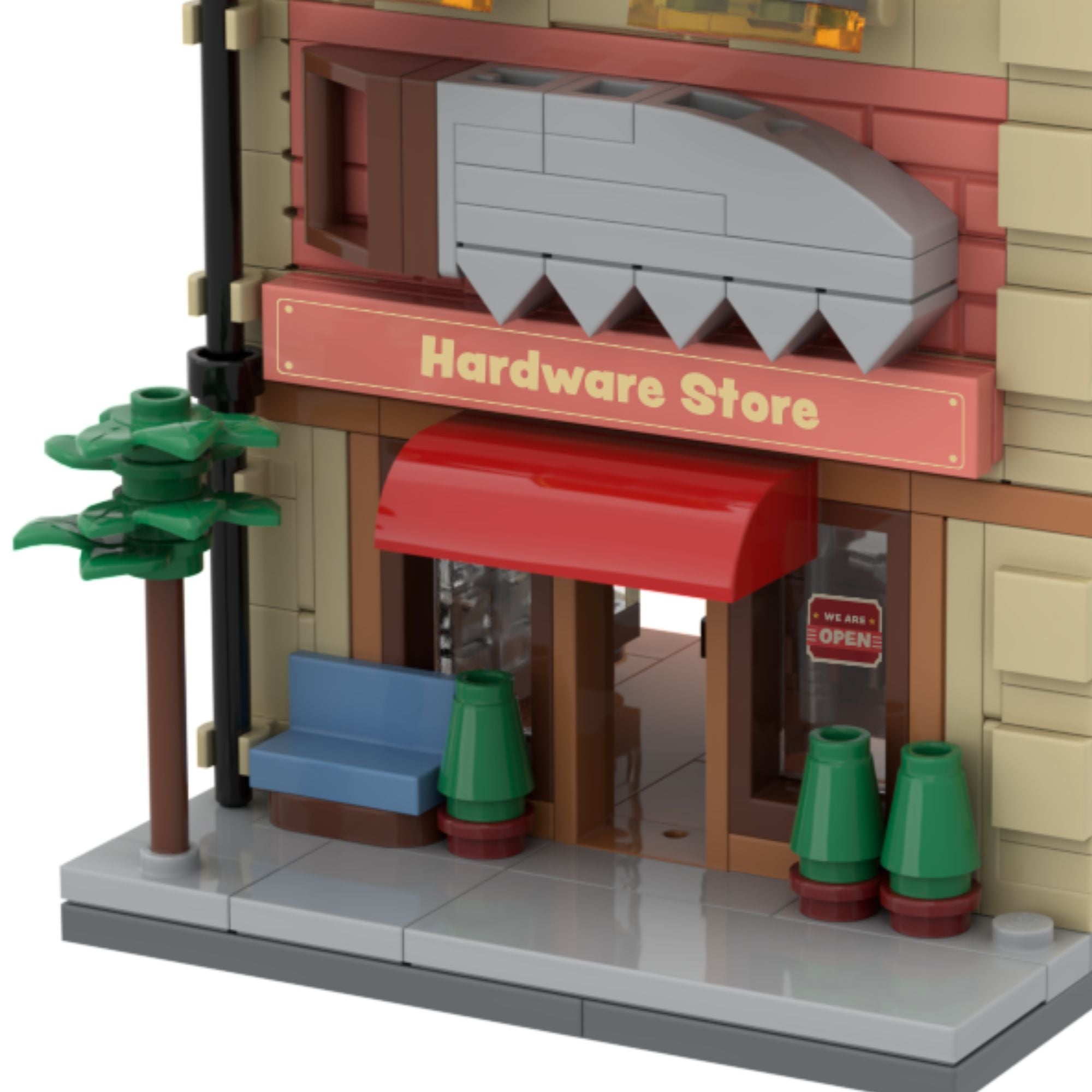 Mini City - Hardware Store Brick Set