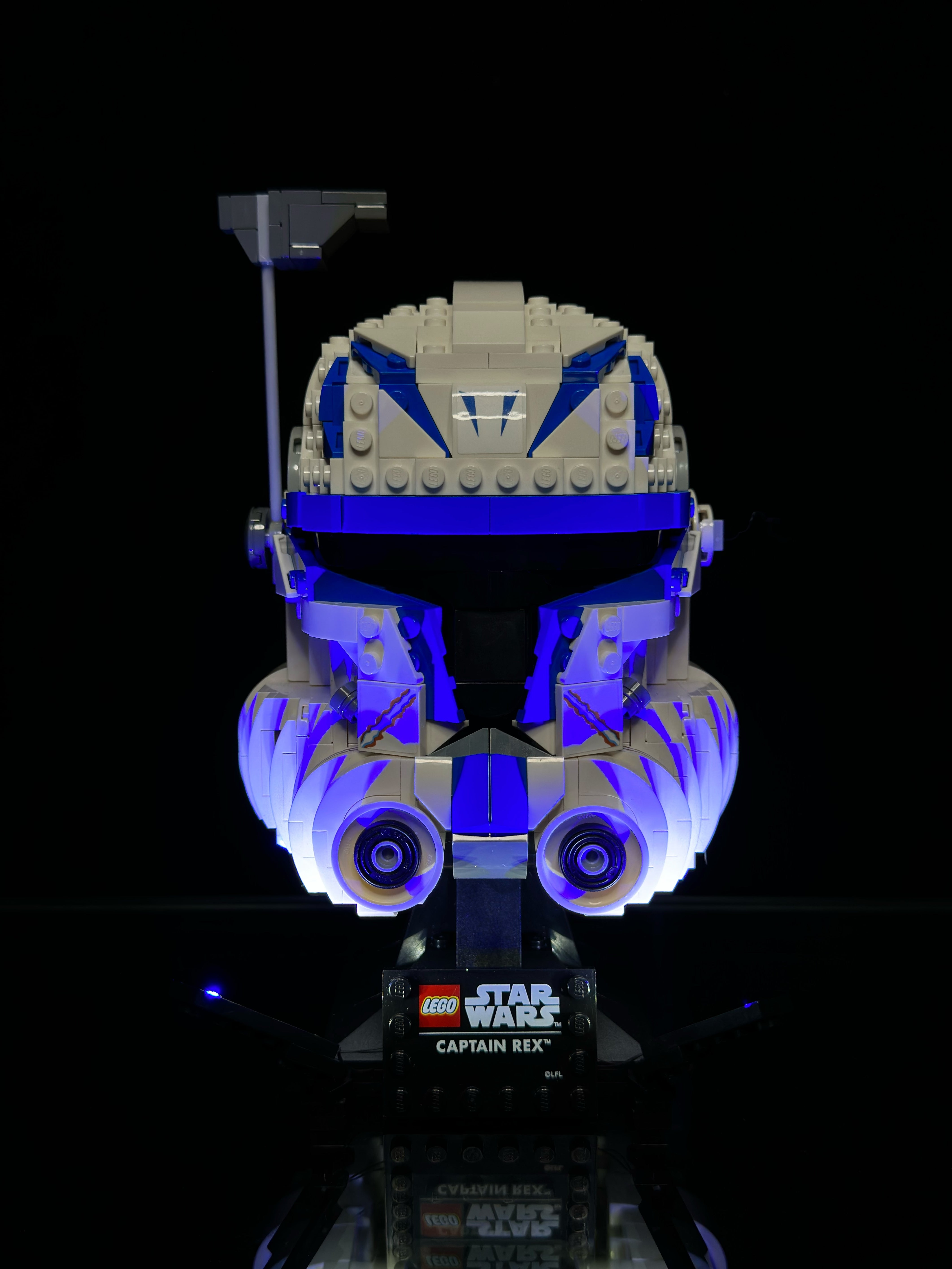 LED Lighting Kit for LEGO Star Wars Captain Rex Helmet 75349