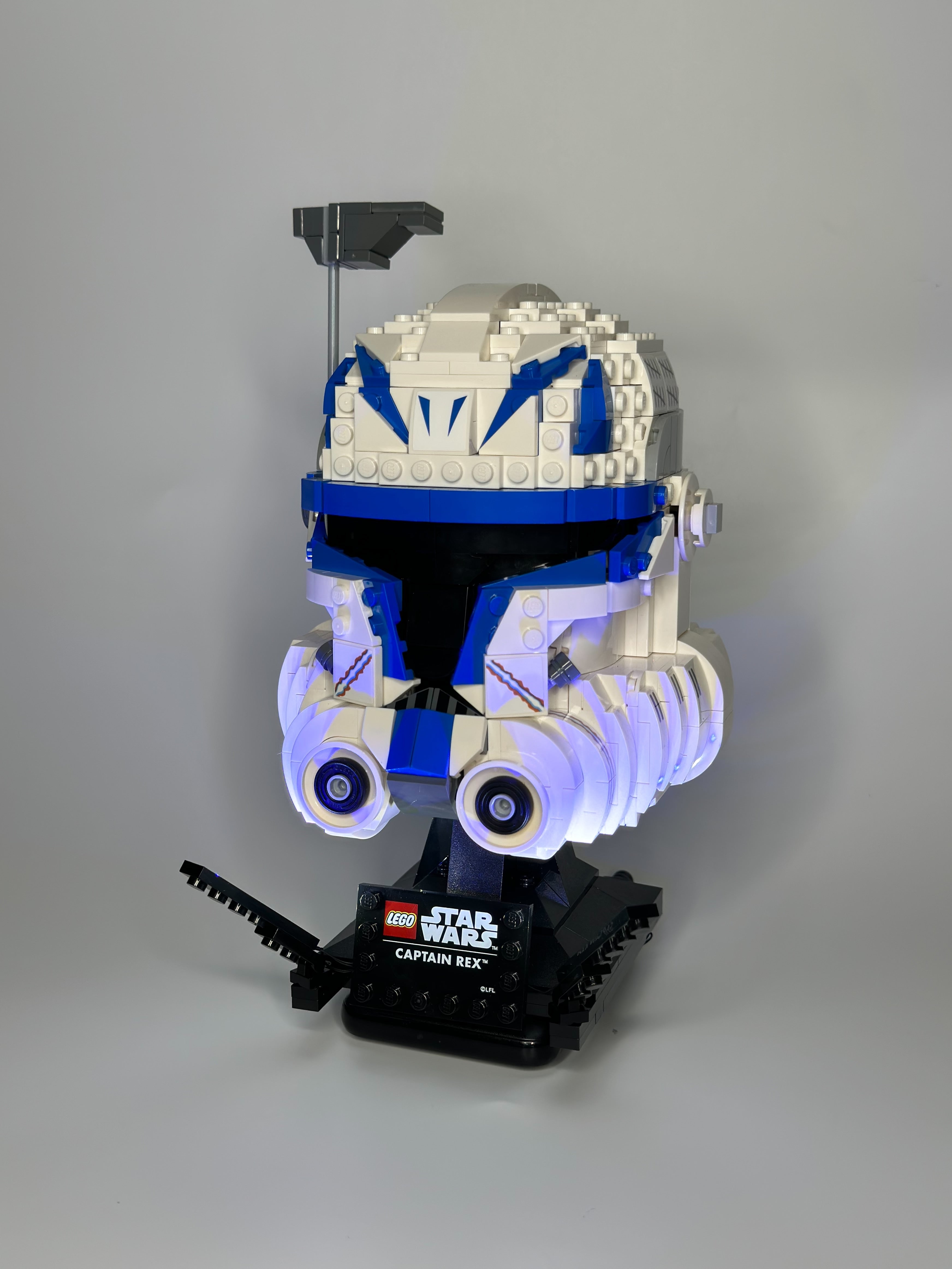 LED Lighting Kit for LEGO Star Wars Captain Rex Helmet 75349