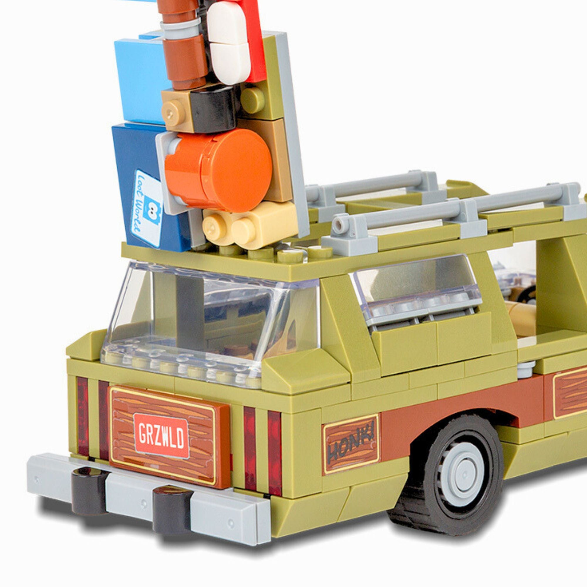 Wagon Queen Family Truckster Brick Set