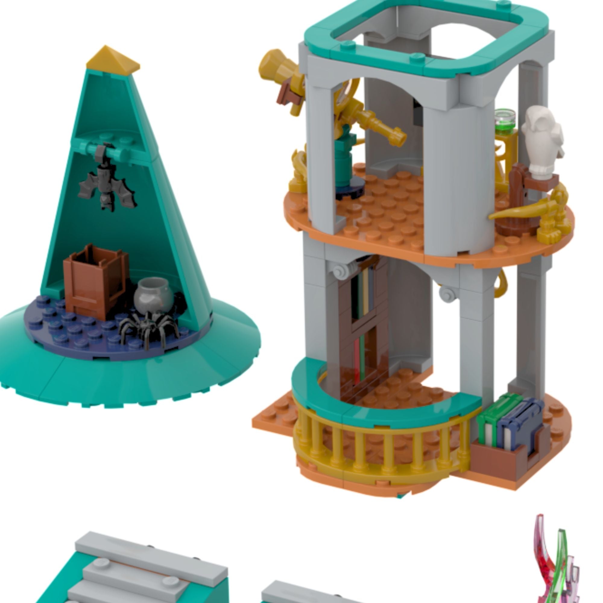 Wizard Tower Brick Set