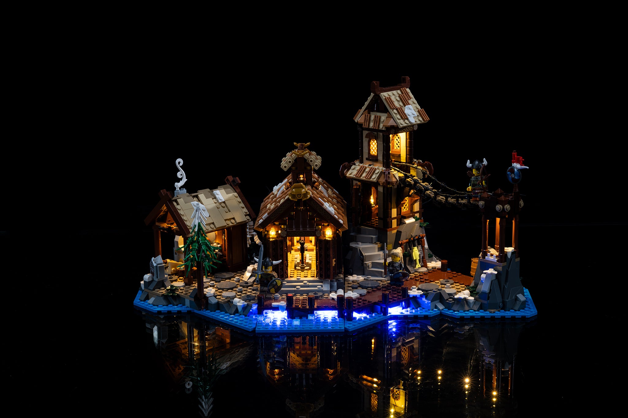 LED Lighting Kit for LEGO Viking Village 21343