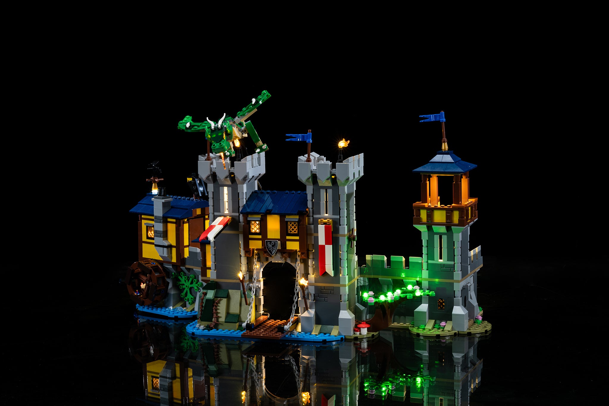 LED Lighting Kit for LEGO Creator 3-1 Medieval Castle 31120