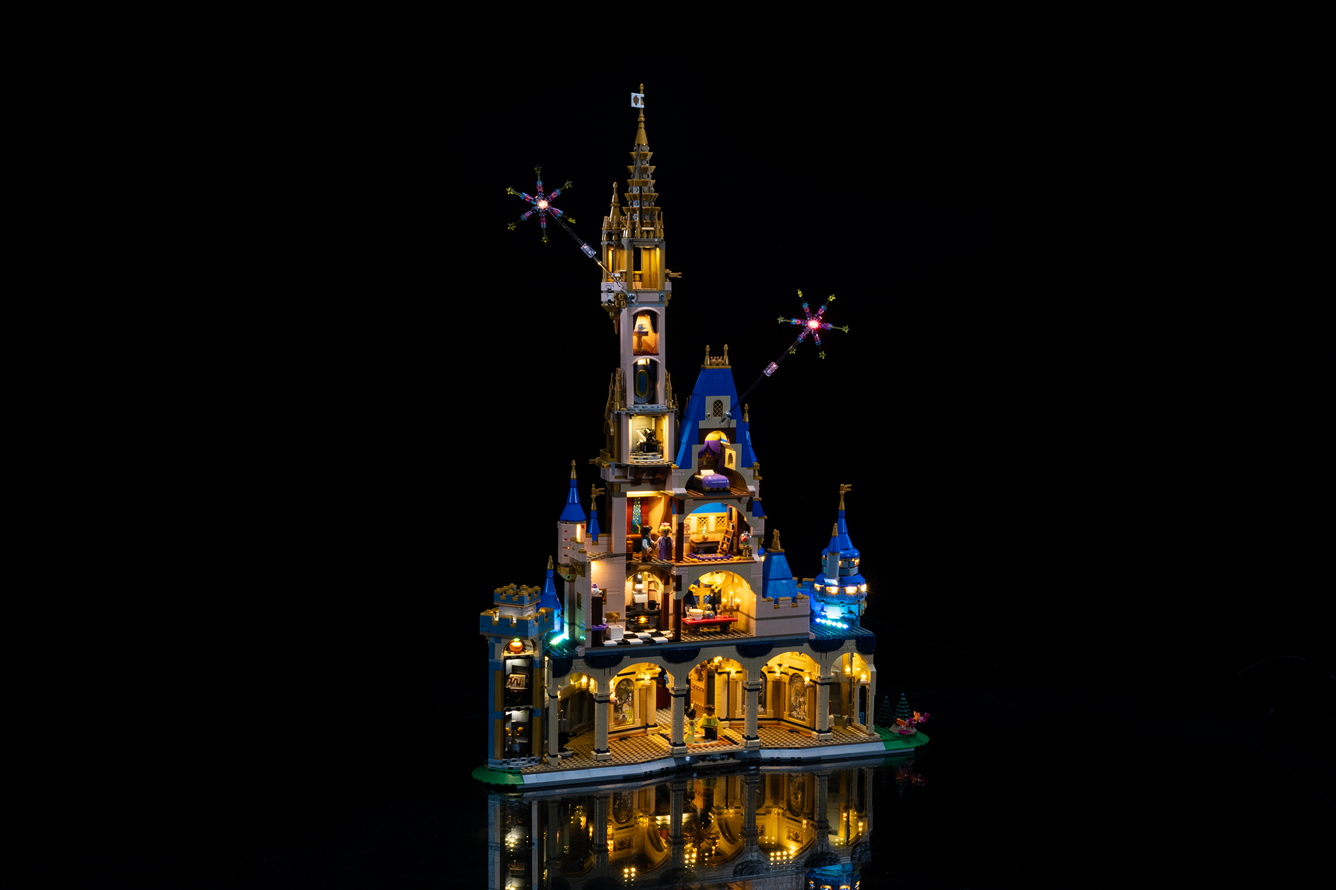 LED Lighting Kit for LEGO Disney Castle 43222