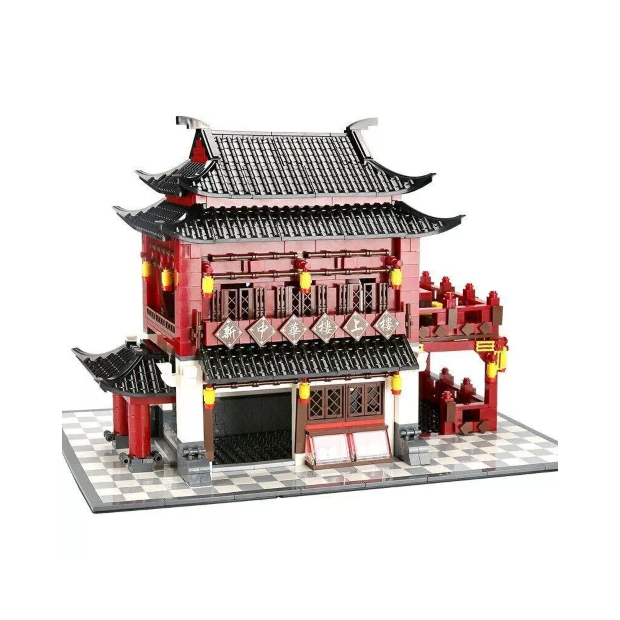 Architecture The China Ancient Hotel Brick Set