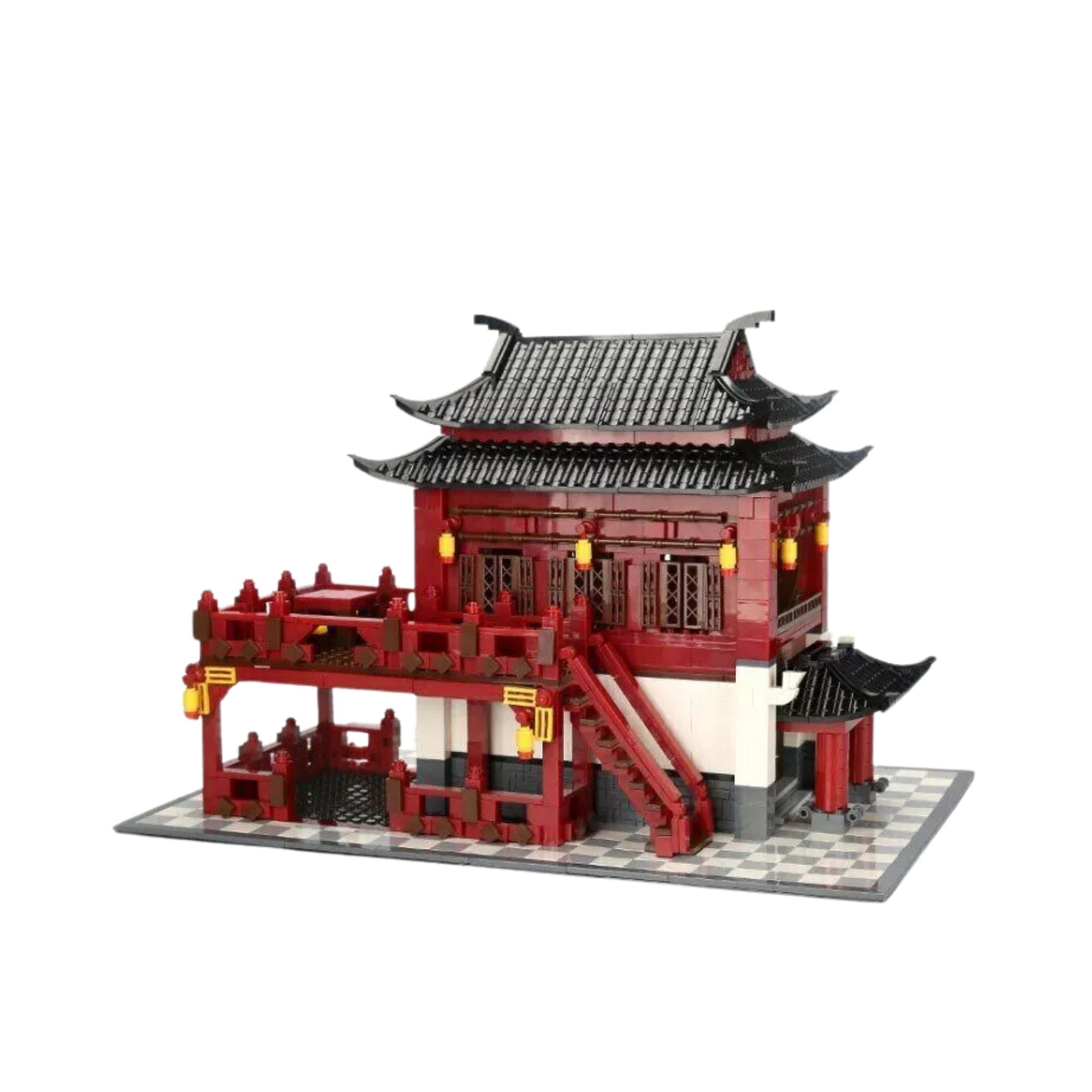 Architecture The China Ancient Hotel Brick Set