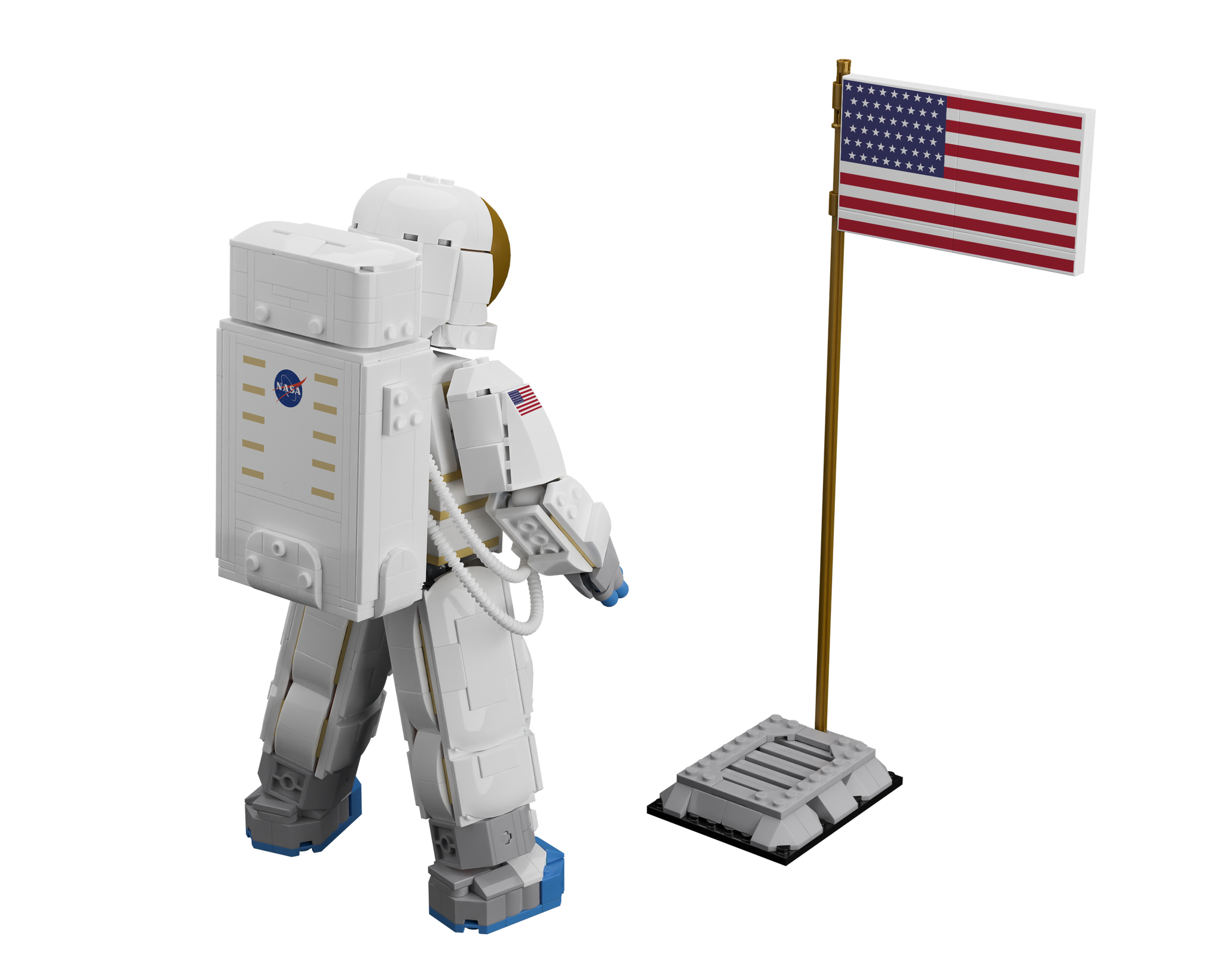 NASA Astronaut Brick Set - Officially Licensed by NASA – Brick Loot