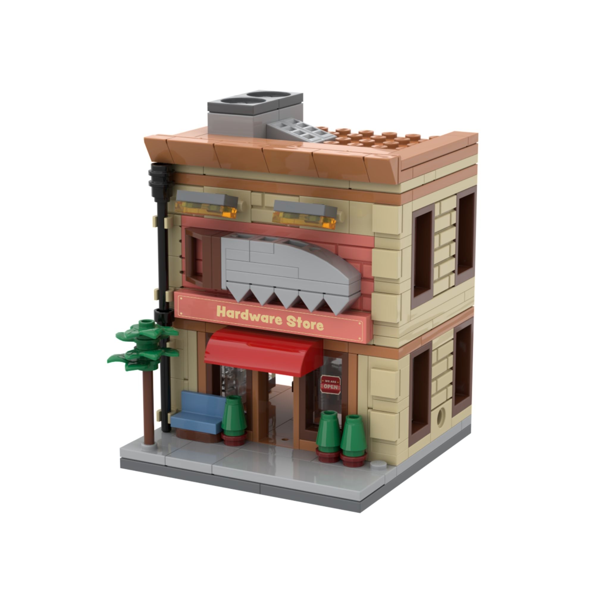 Mini City - Hardware Store Brick Set