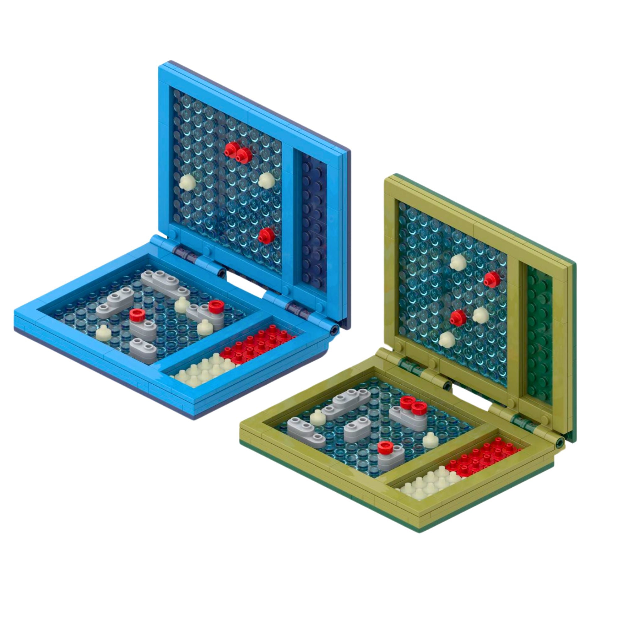 Battle Bricks Battleship Game Brick Set