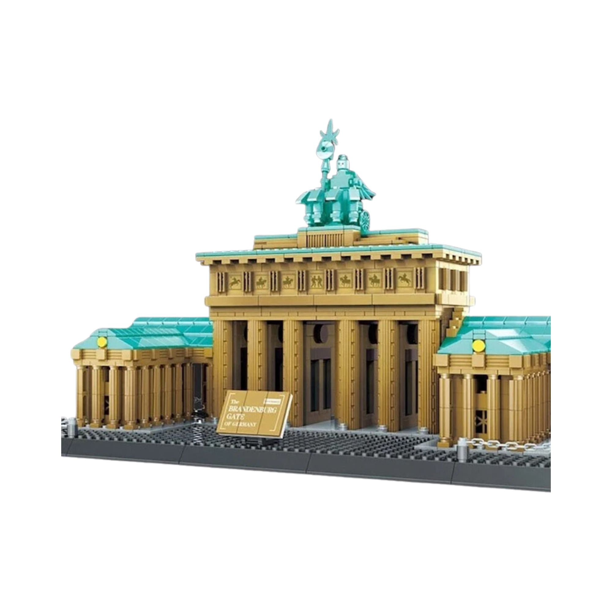 Architecture The Brandenburg Gate of Berlin Brick Set