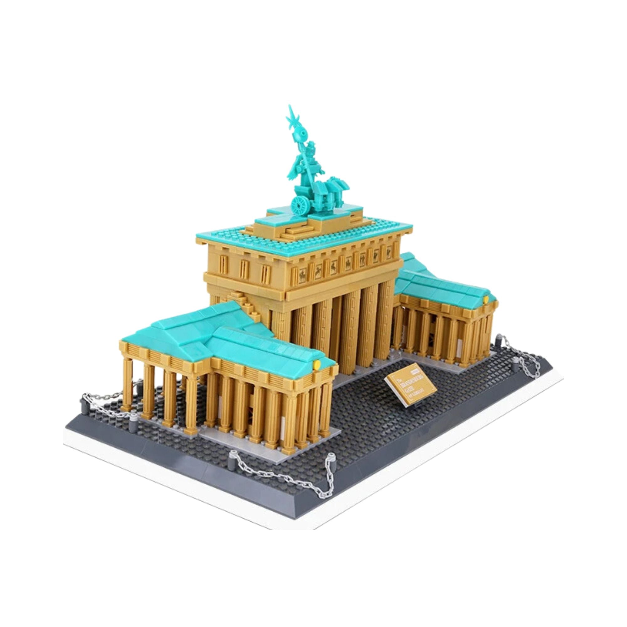 Architecture The Brandenburg Gate of Berlin Brick Set