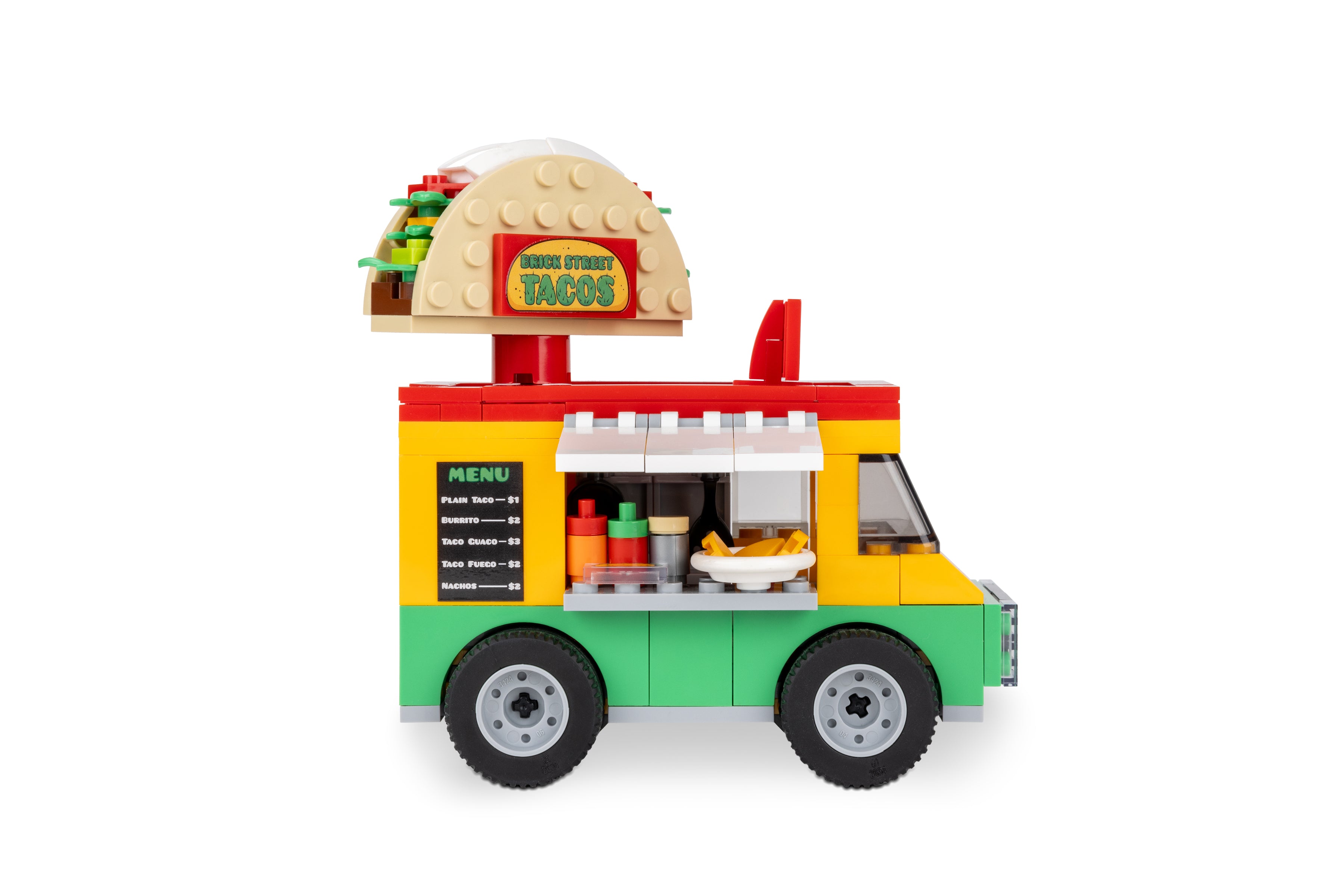 Brick Street Taco Truck Brick Set