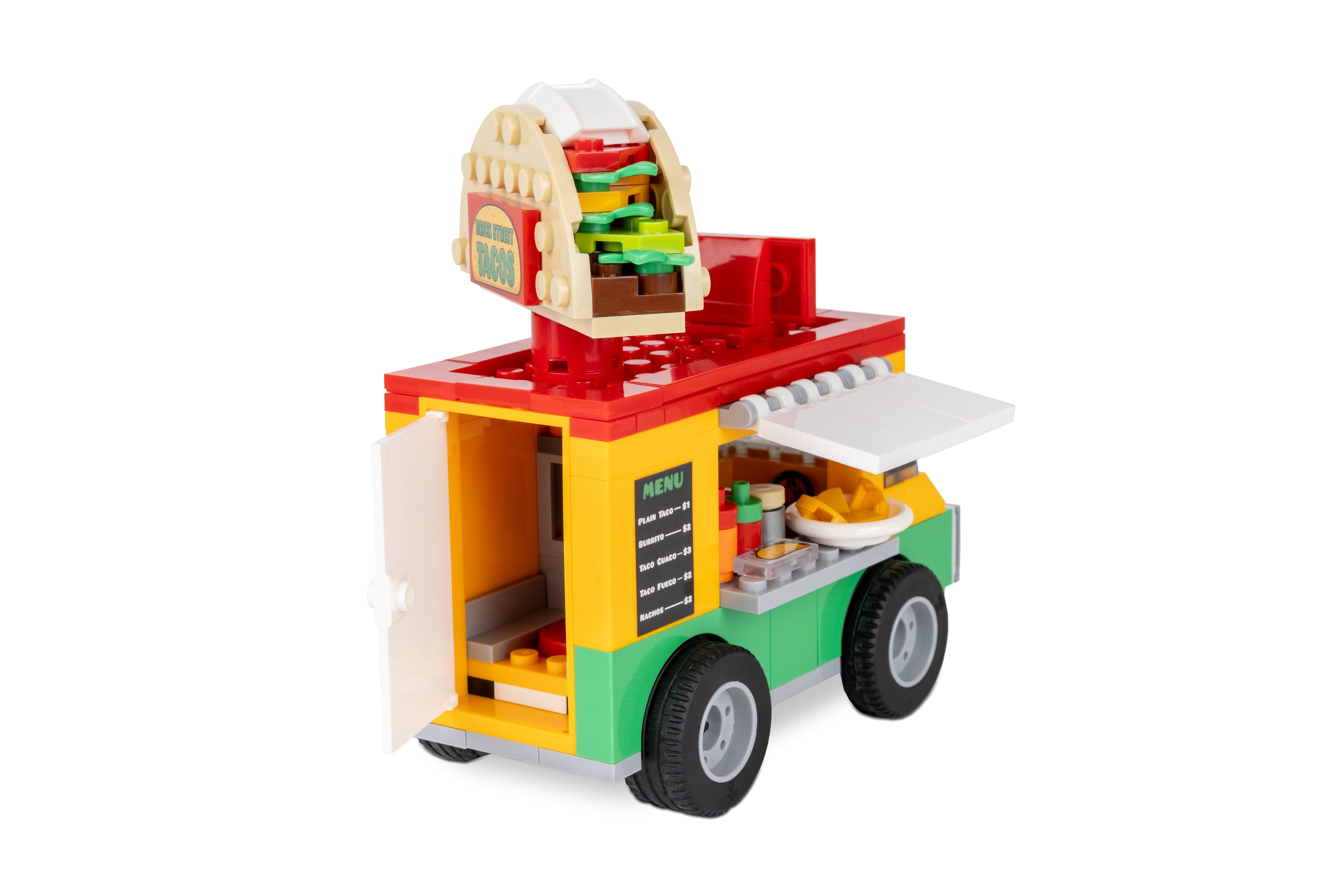 Brick Street Taco Truck Brick Set Brick Loot