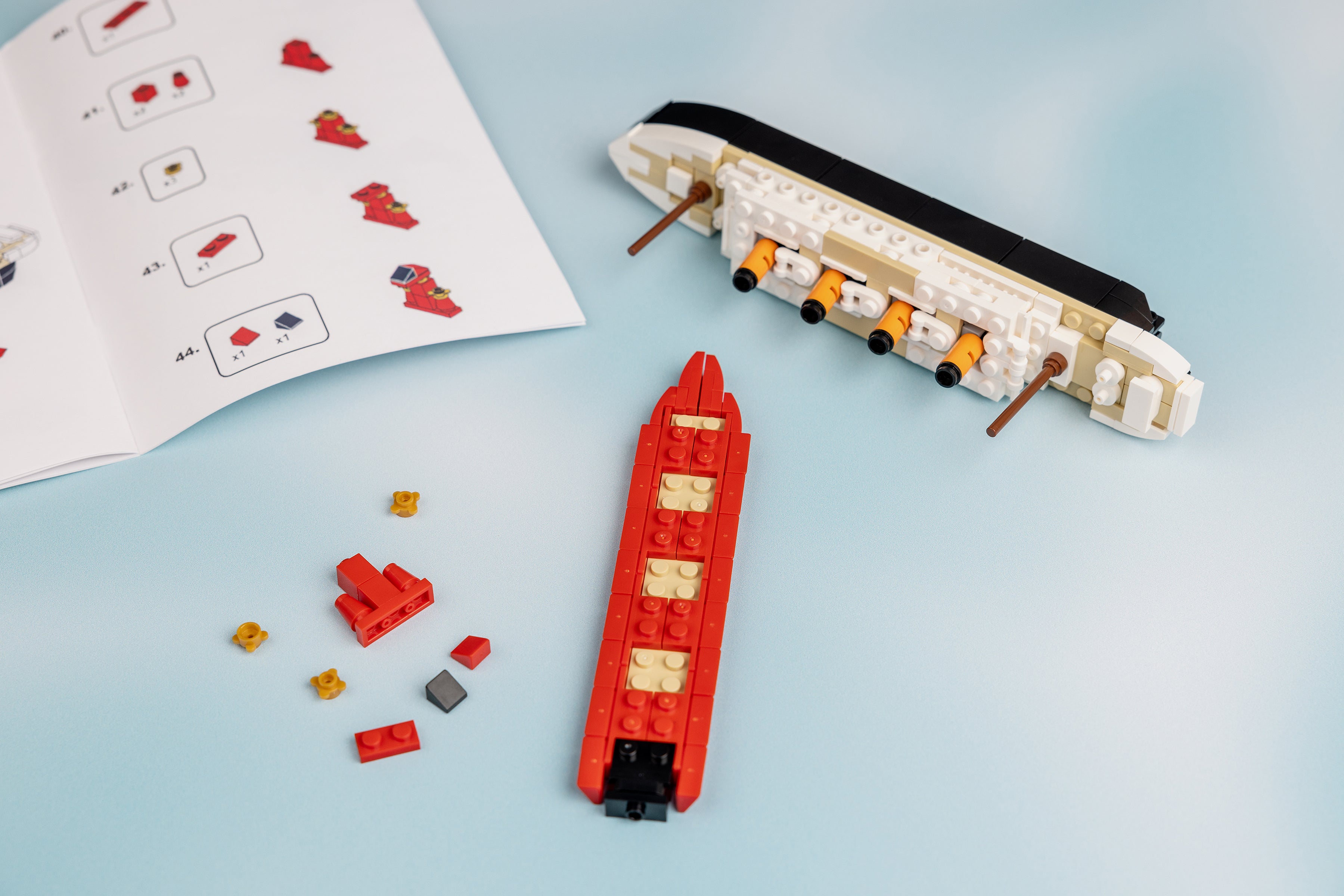 Titanic Ship 217 Pieces Brick Loot