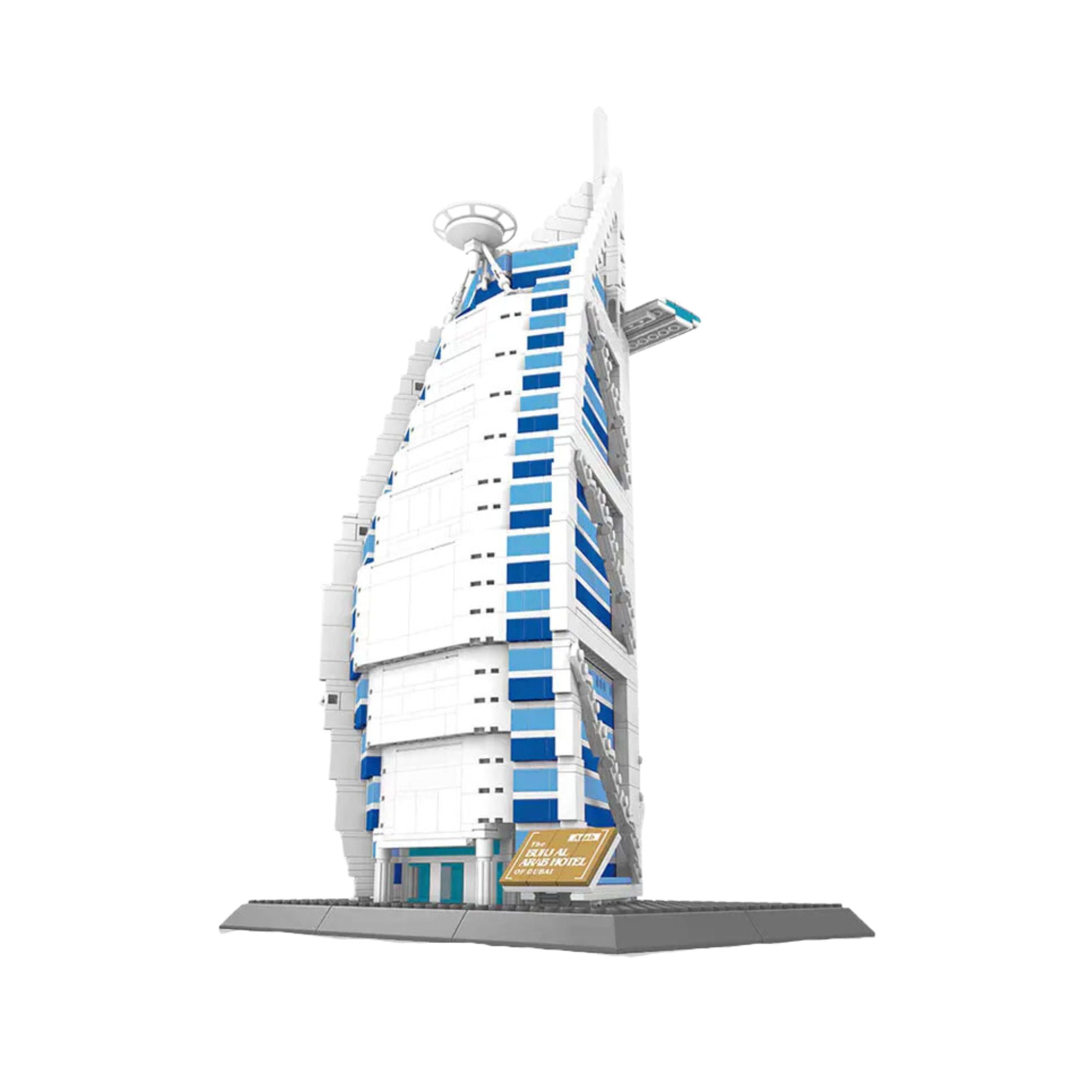 Architecture The Dubai Burjal Arab Hotel Brick Set