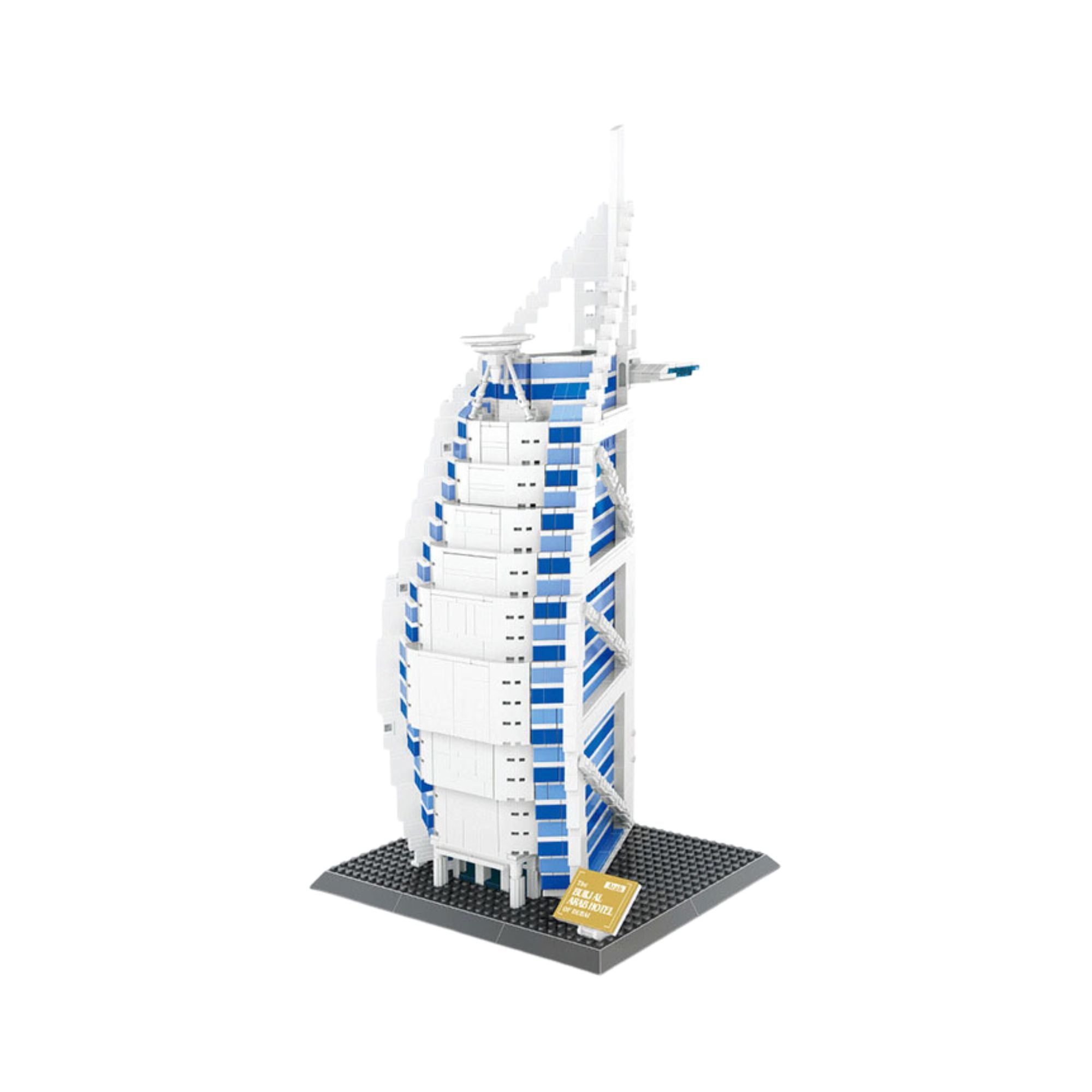 Architecture The Dubai Burjal Arab Hotel Brick Set