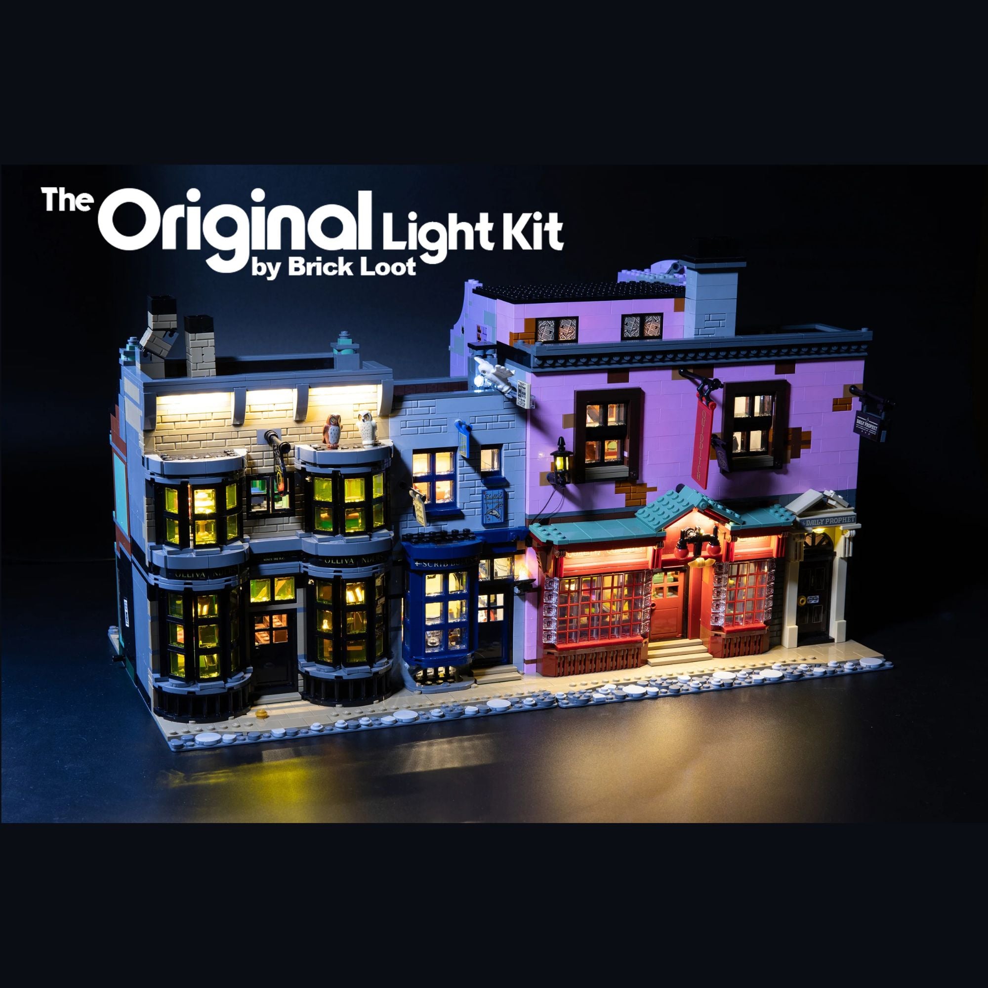 LED Lighting Kit for LEGO Harry Potter Diagon Alley 75978