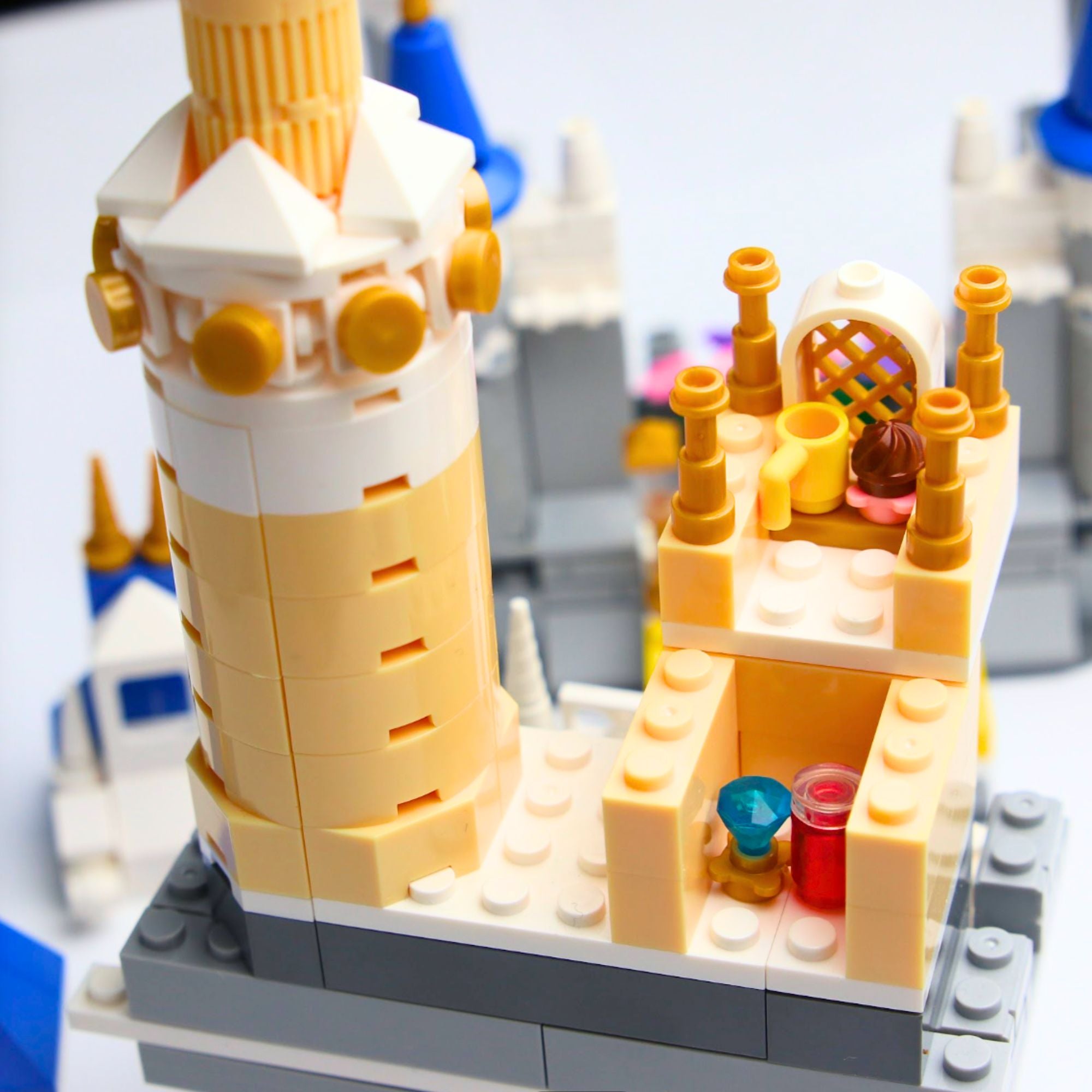 The Enchanted Dream Castle Brick Set