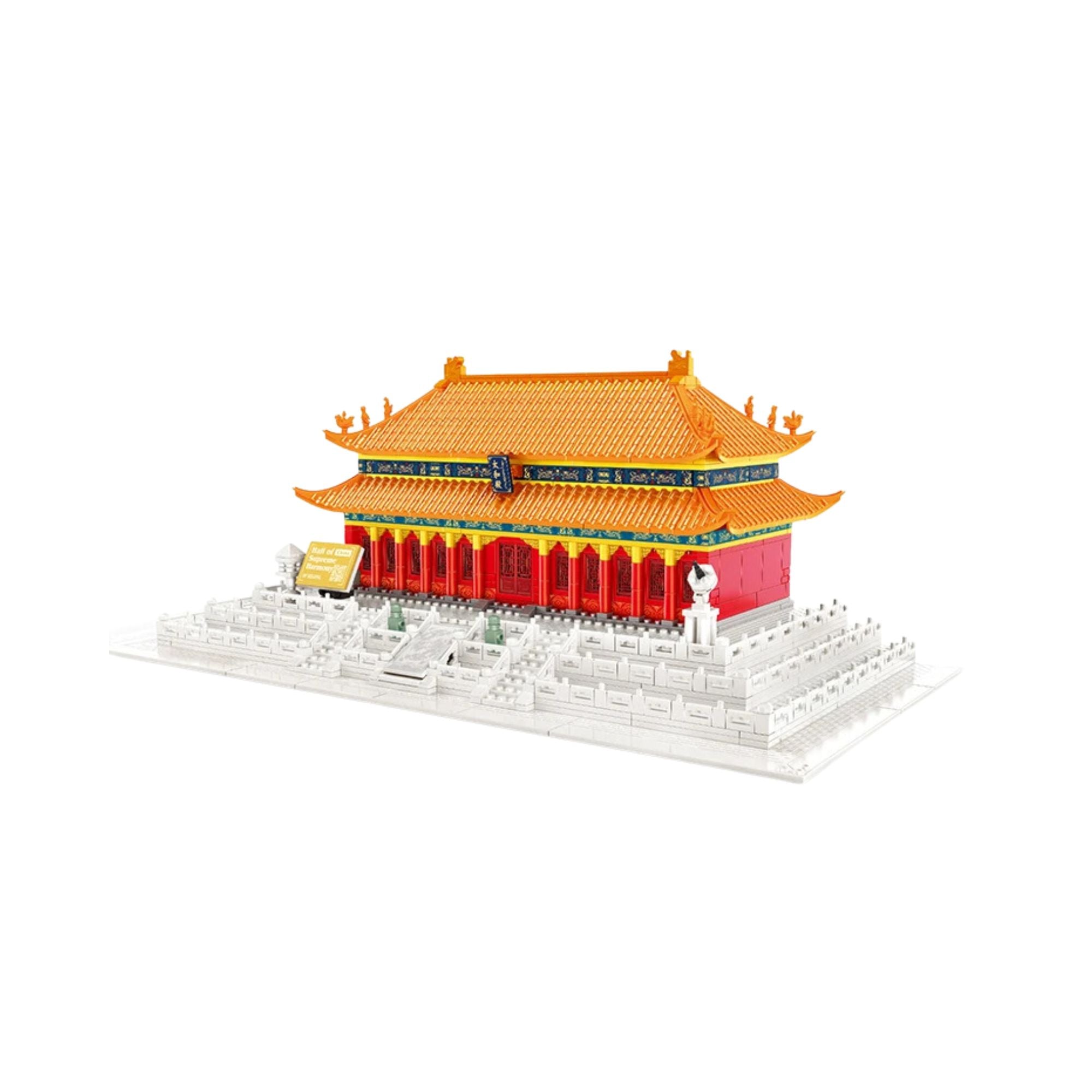 Architecture The Hall of Supreme Harmony Beijing China Brick Set