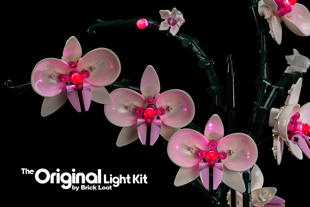 LED Light Kit for Orchid Compatible With LEGO® 10311 Set 