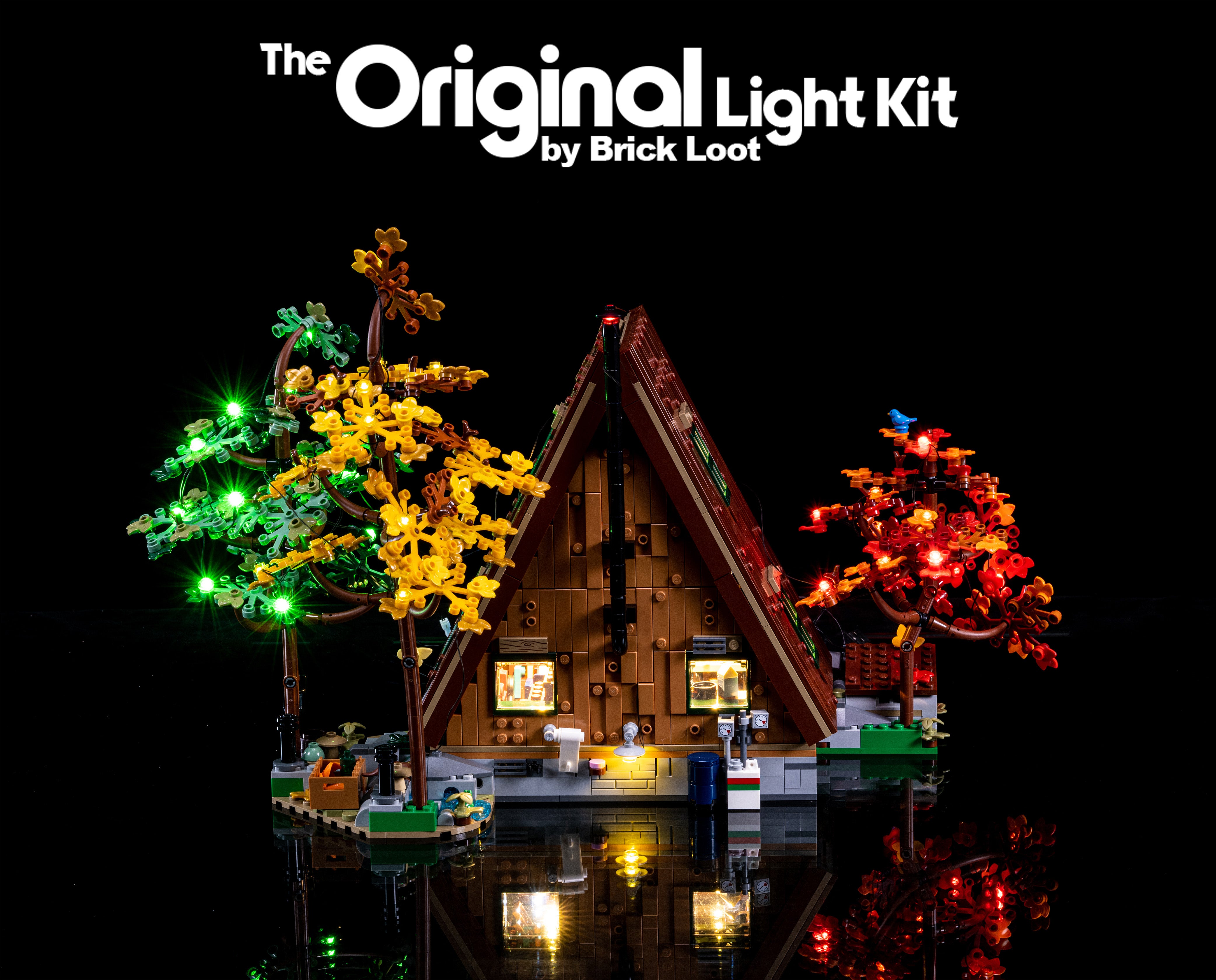 LED Lighting Kit for LEGO A Frame Cabin 21338 Brick Loot