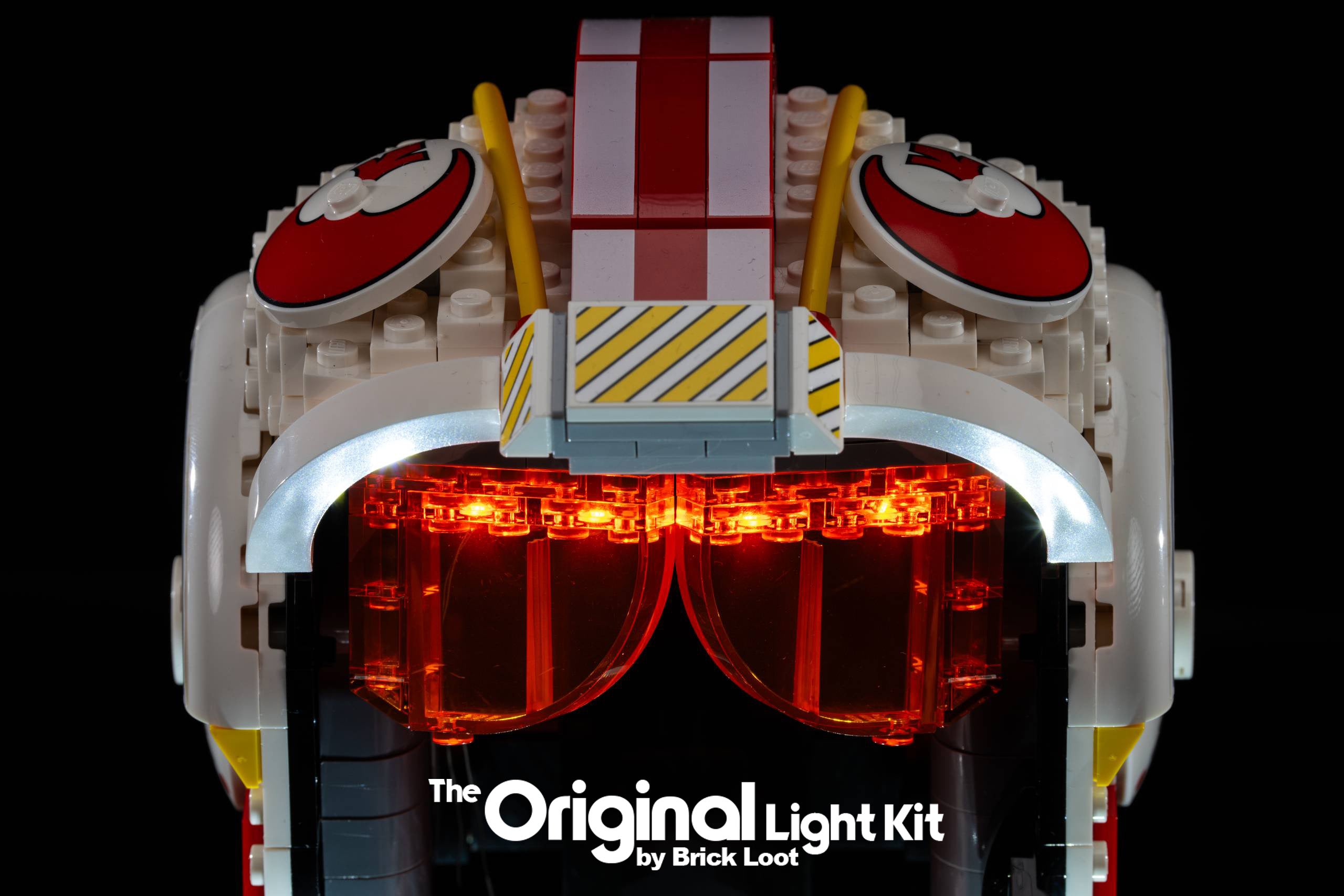 LED Lighting Kit for LEGO Star Wars Luke Skywalker (Red Five) Helmet 75327