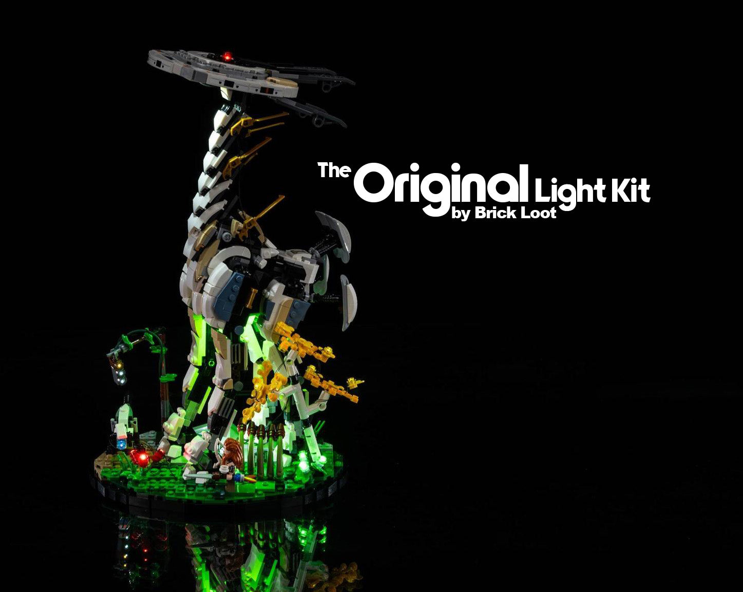 LED Lighting Kit for LEGO Horizon Forbidden West: Tallneck 76989