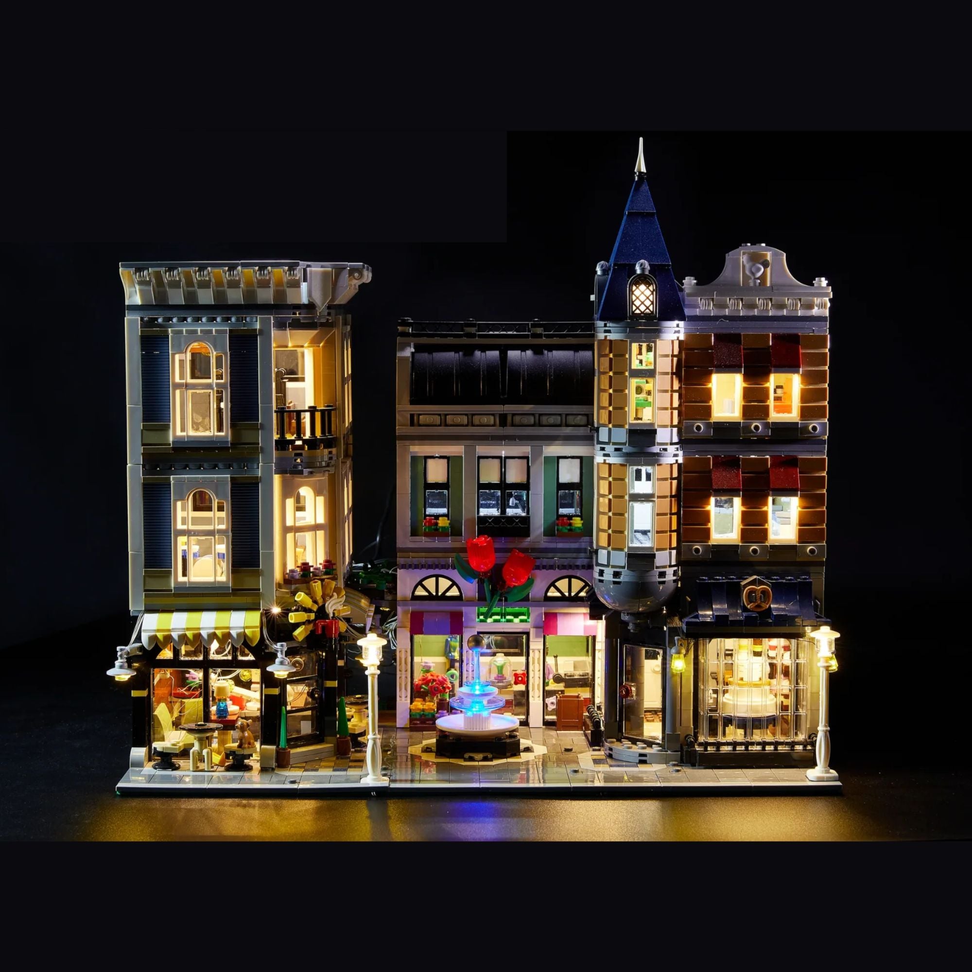 LED Lighting Kit for LEGO Assembly Square Set (10255)