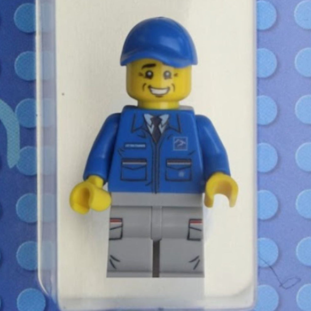 Mailman Max - The Letter Carrier - Custom Printed Minifigure