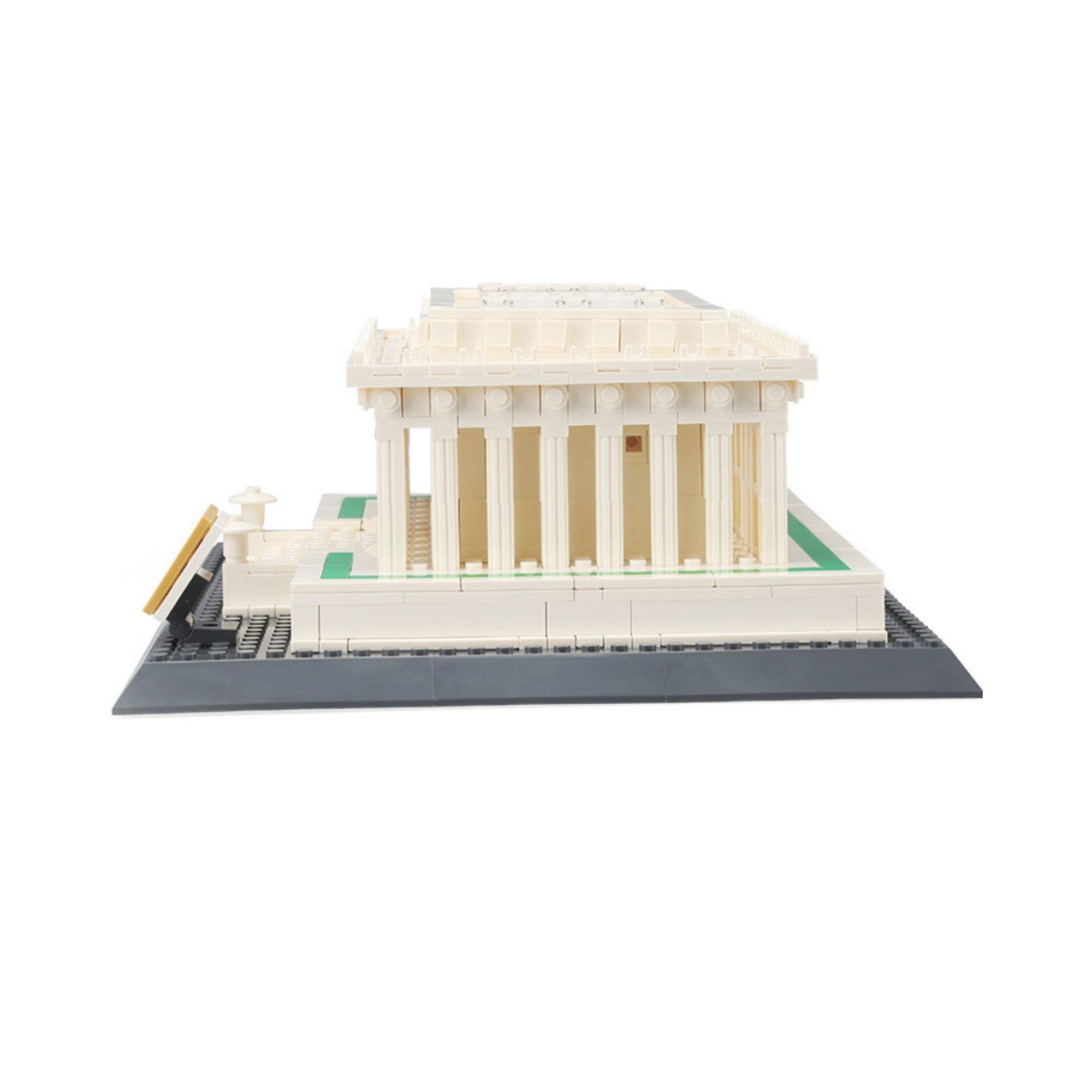 Architecture The Lincoln Memorial of Washington DC Brick Set