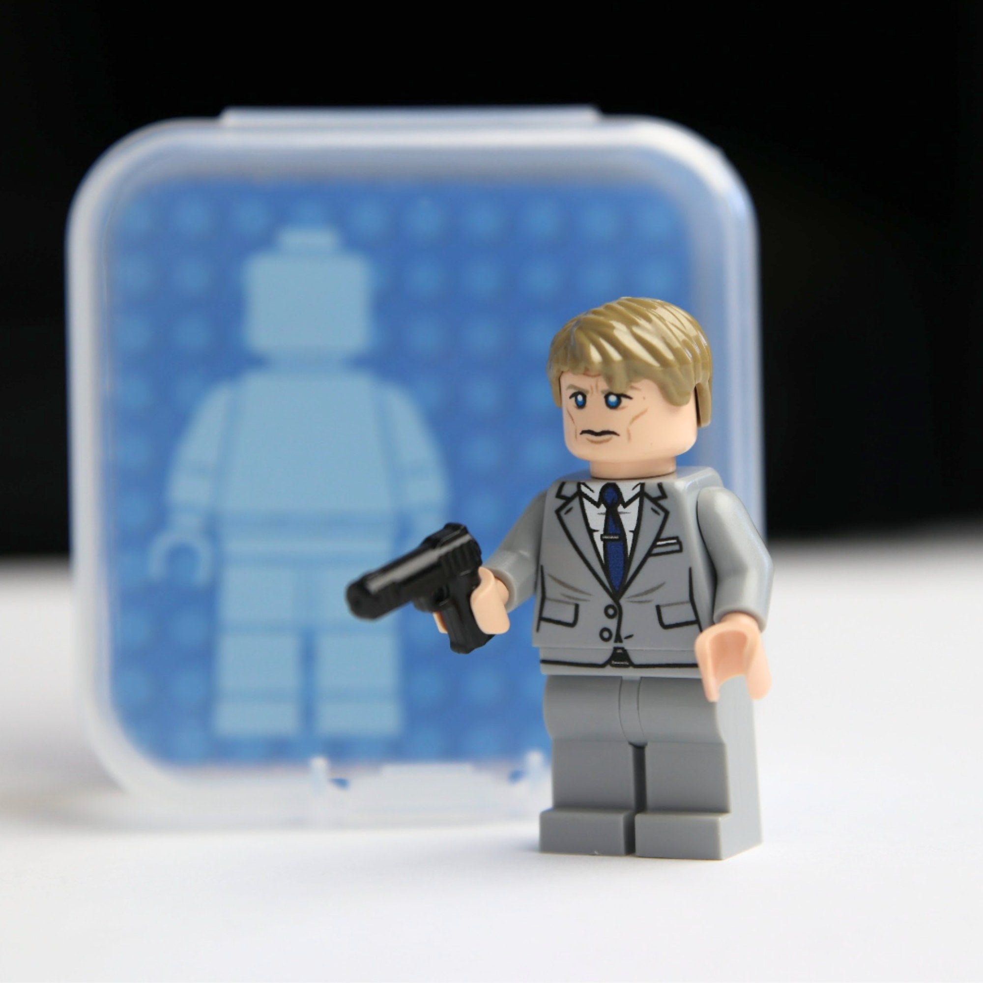 Agent Steele - Custom MI6 Minifigure