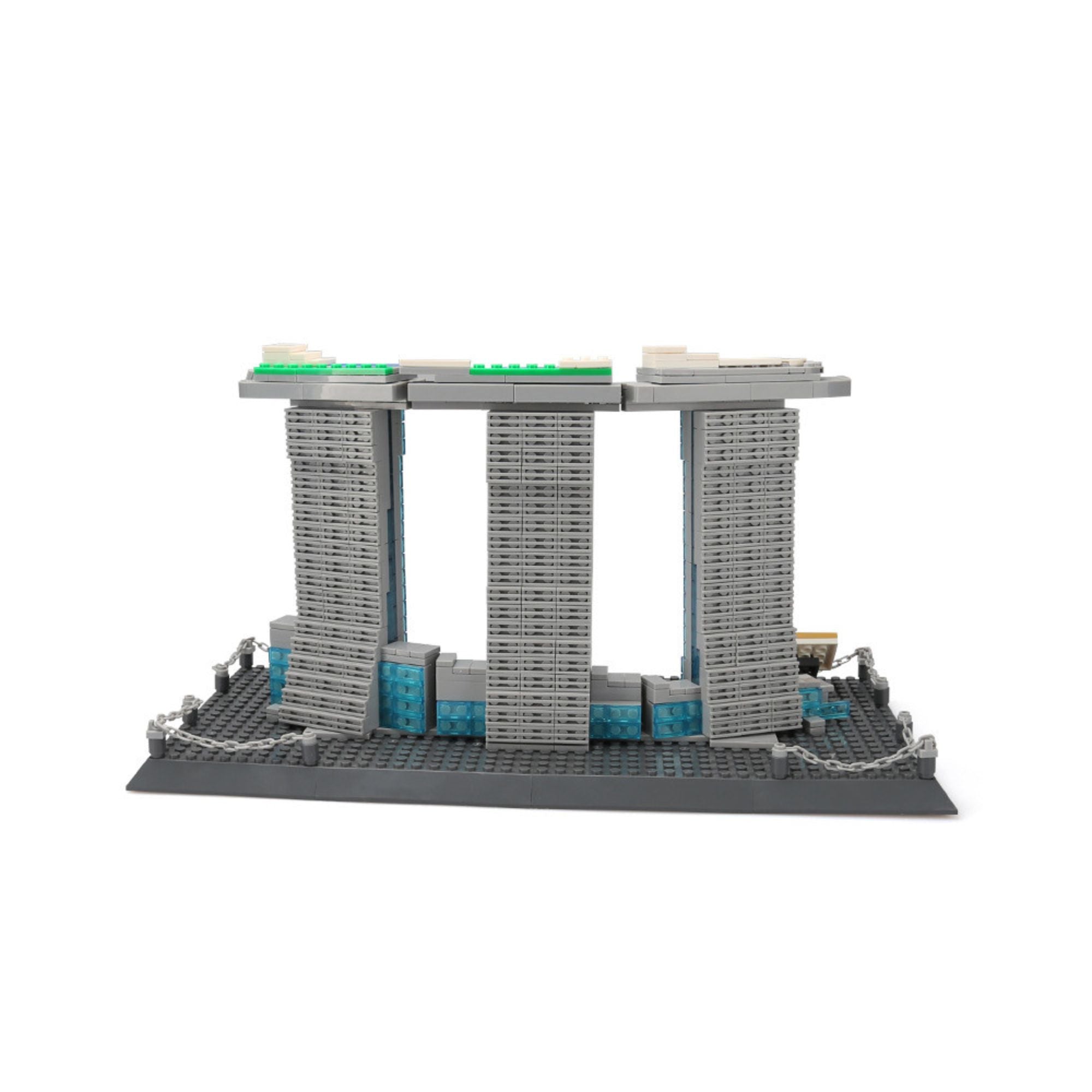 Architecture The Marina Bay Sands Hotel Brick Set