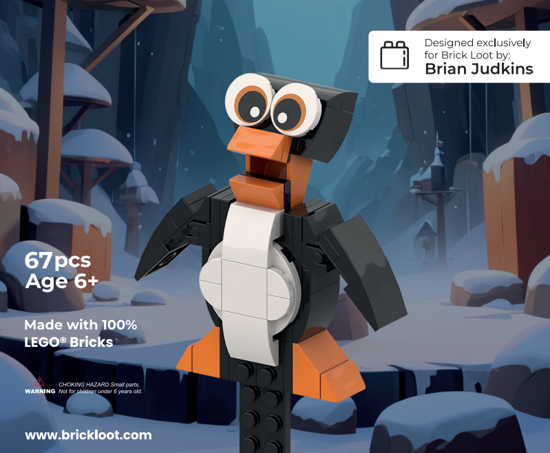 Penguin Puppet - Past Subscription Box (JAN 2025)