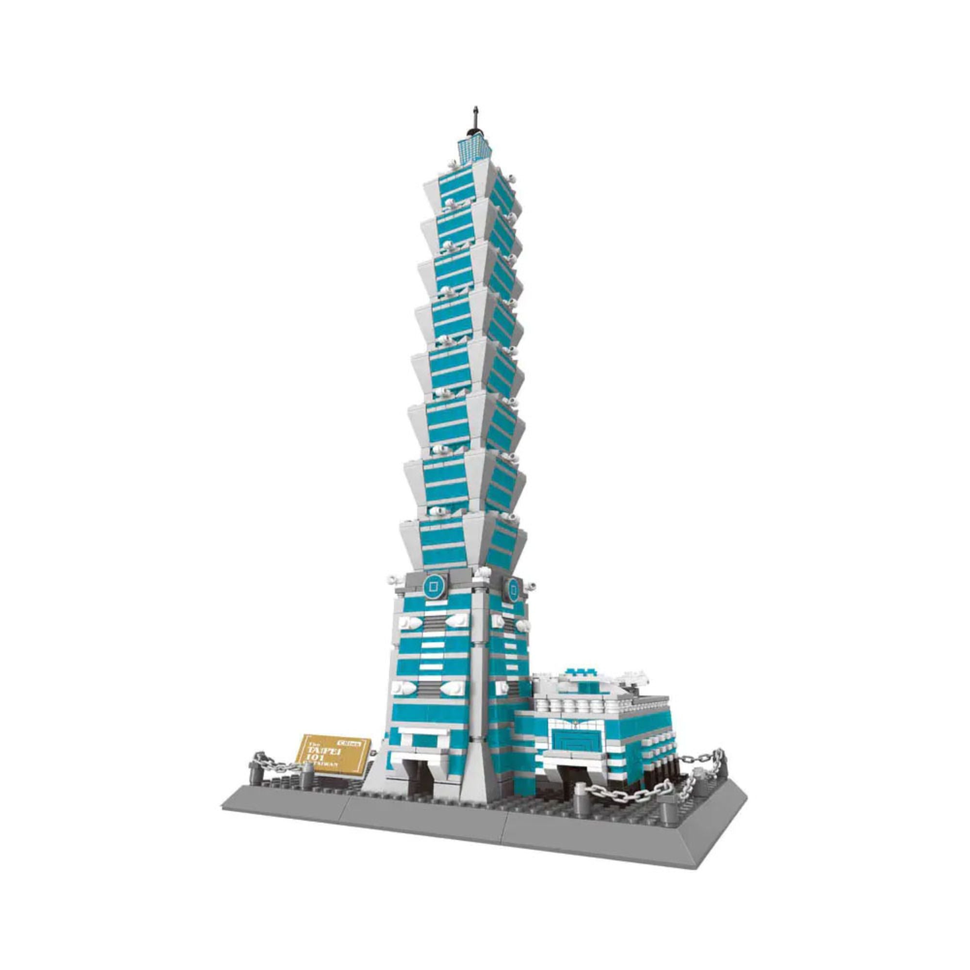 Architecture The Taipei 101 of Taiwan Brick Set