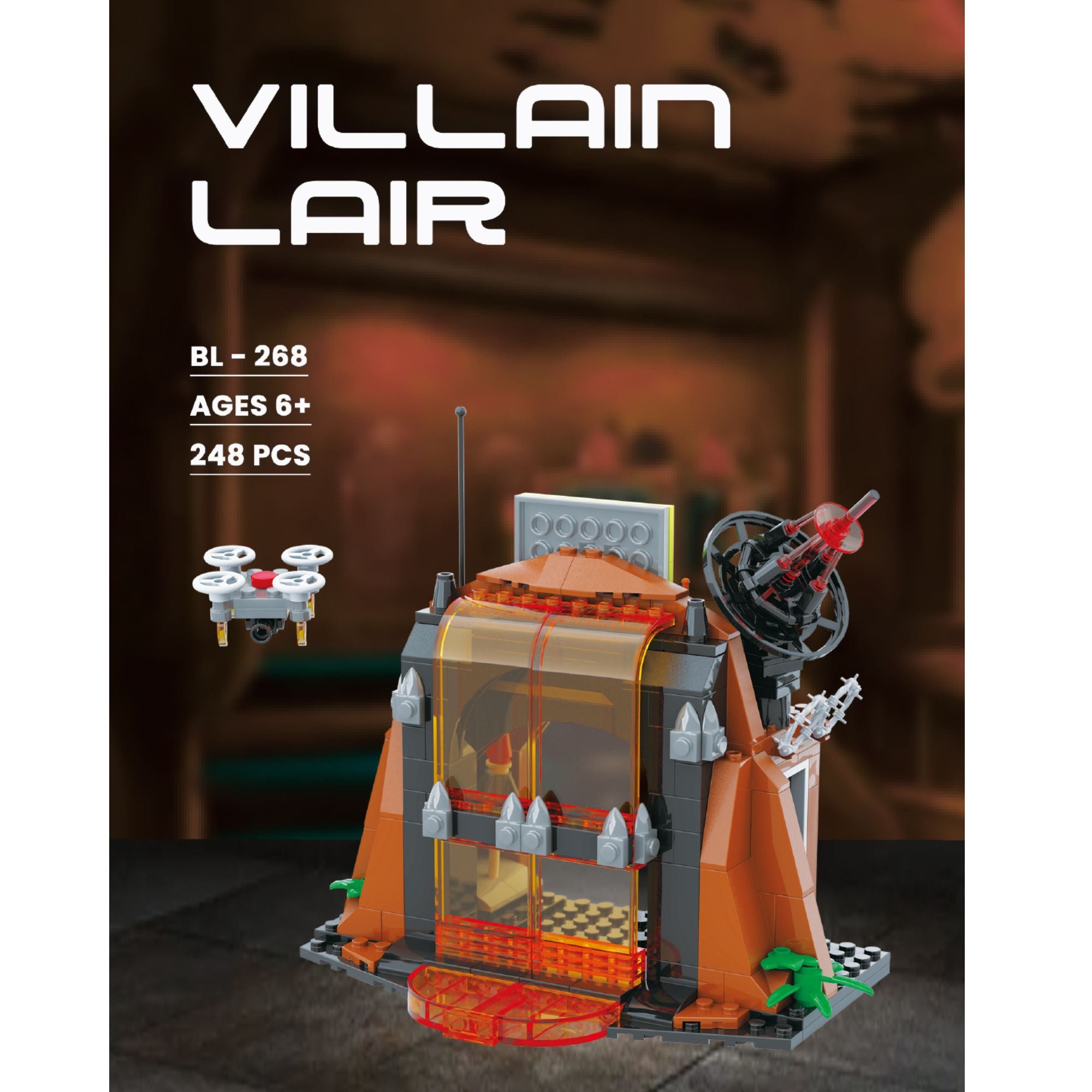 Villain Lair Brick Set