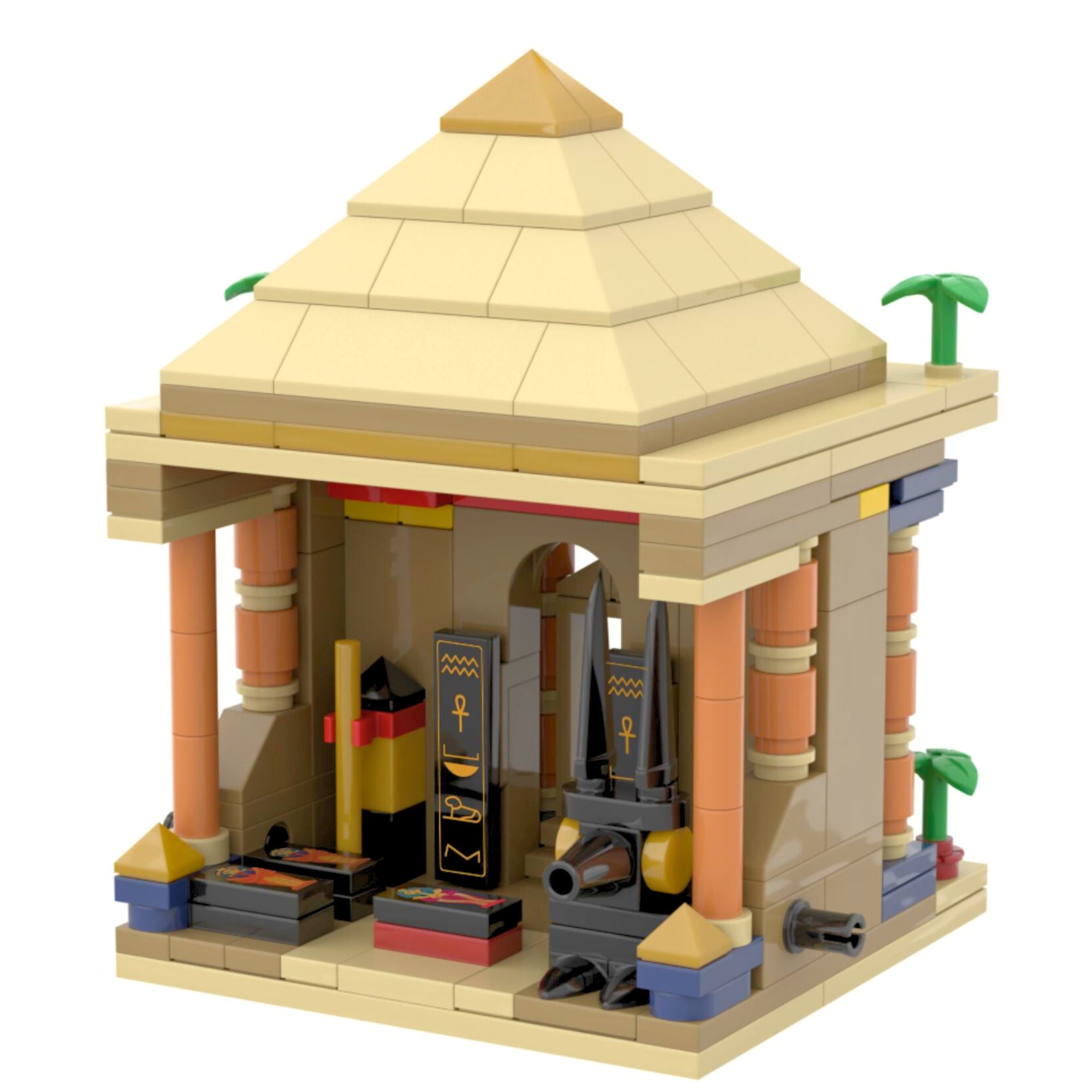 Ancient Pyramid Brick Set