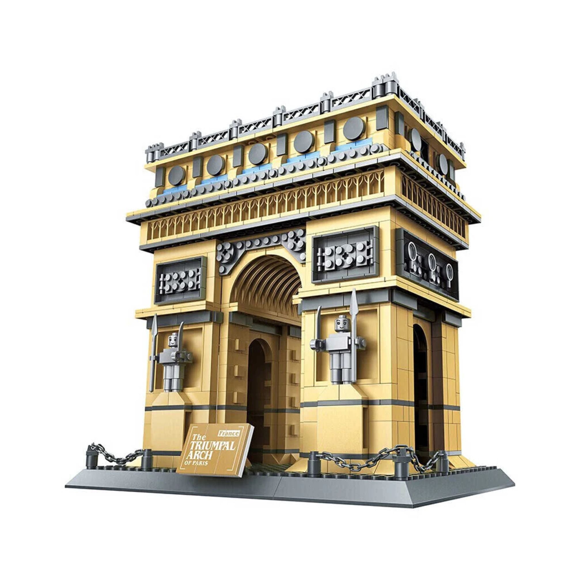 Architecture Arc de Triomphe Brick Set