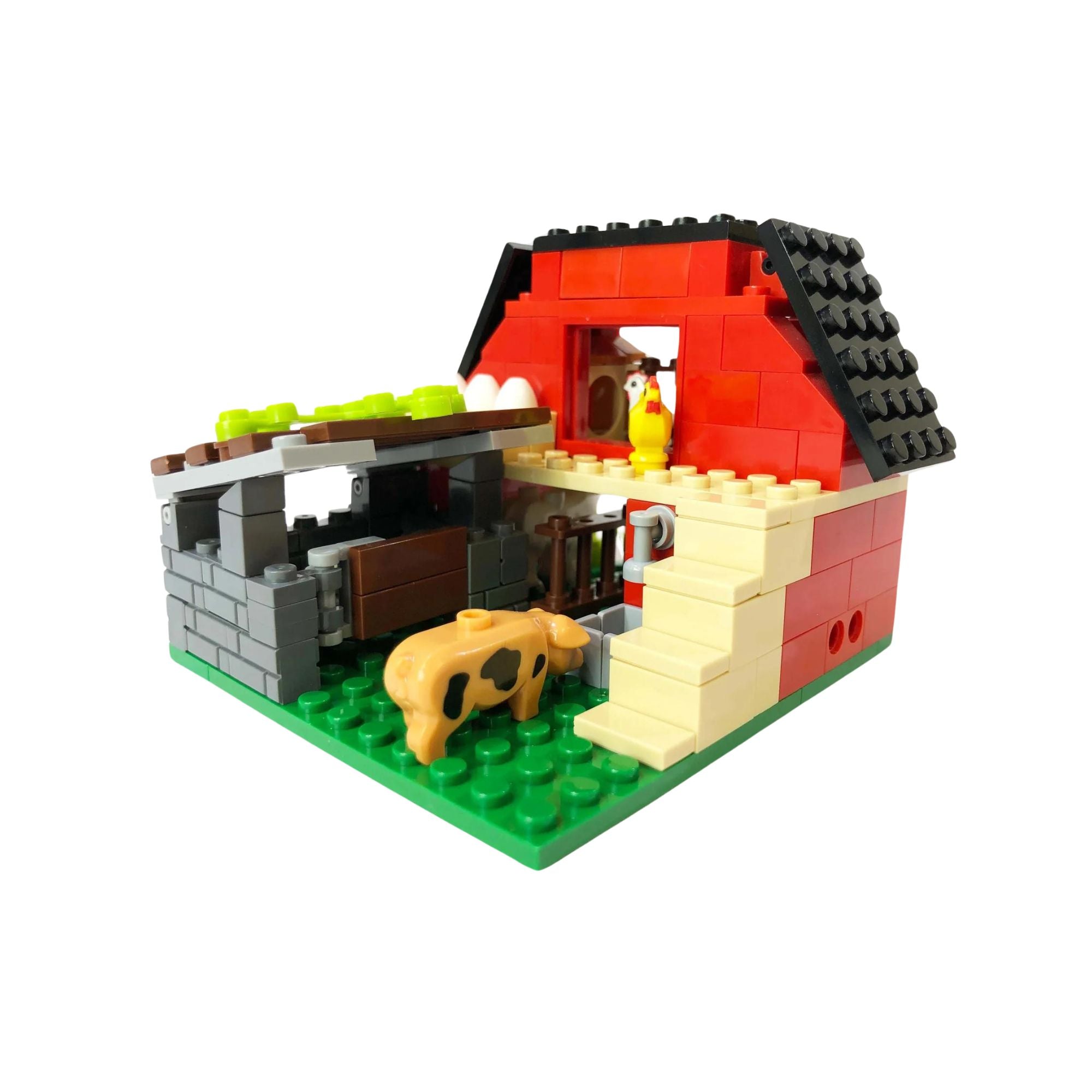 Mini City - The Barn Brick Set