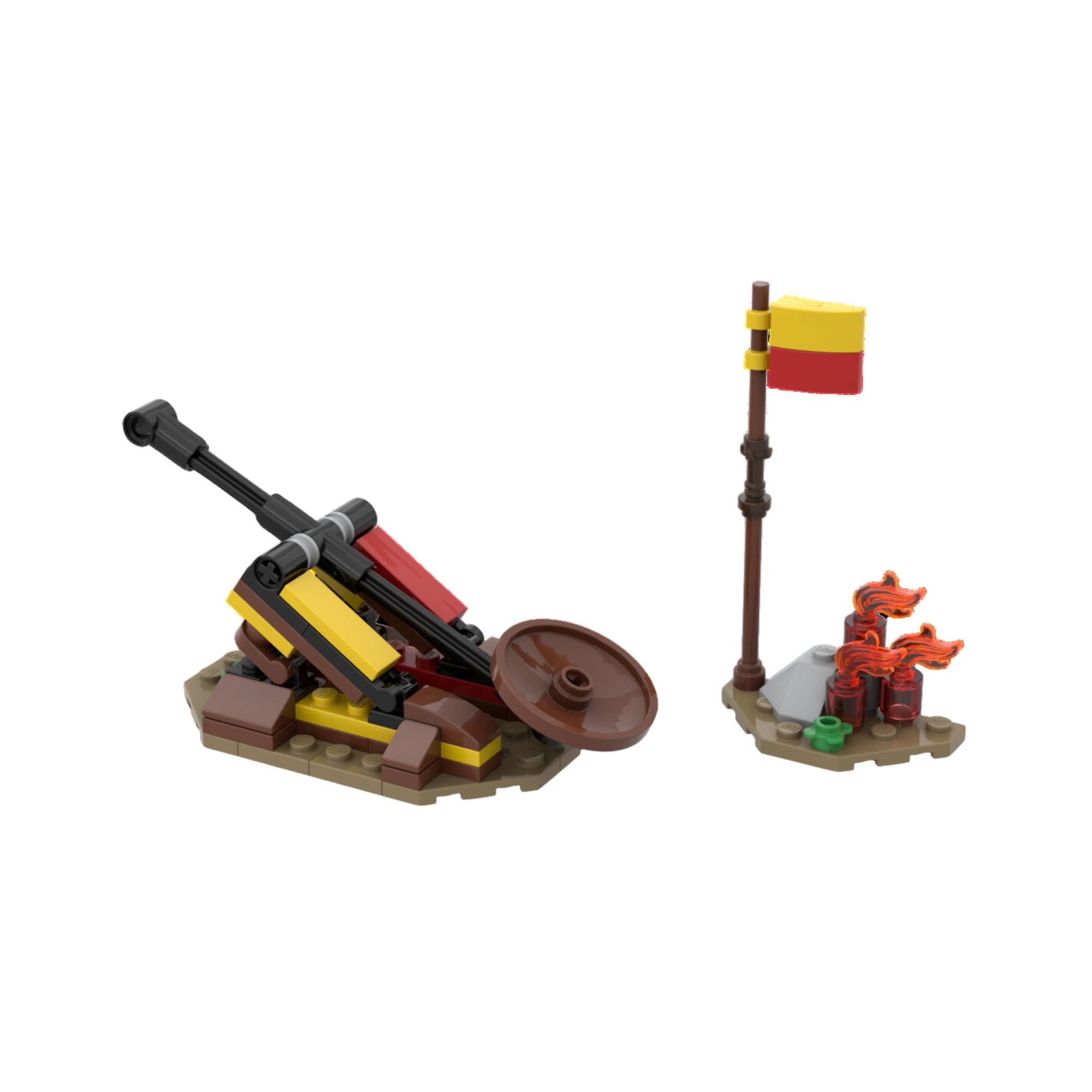 Exclusive Brick Loot Build Catapult – 100% LEGO Bricks