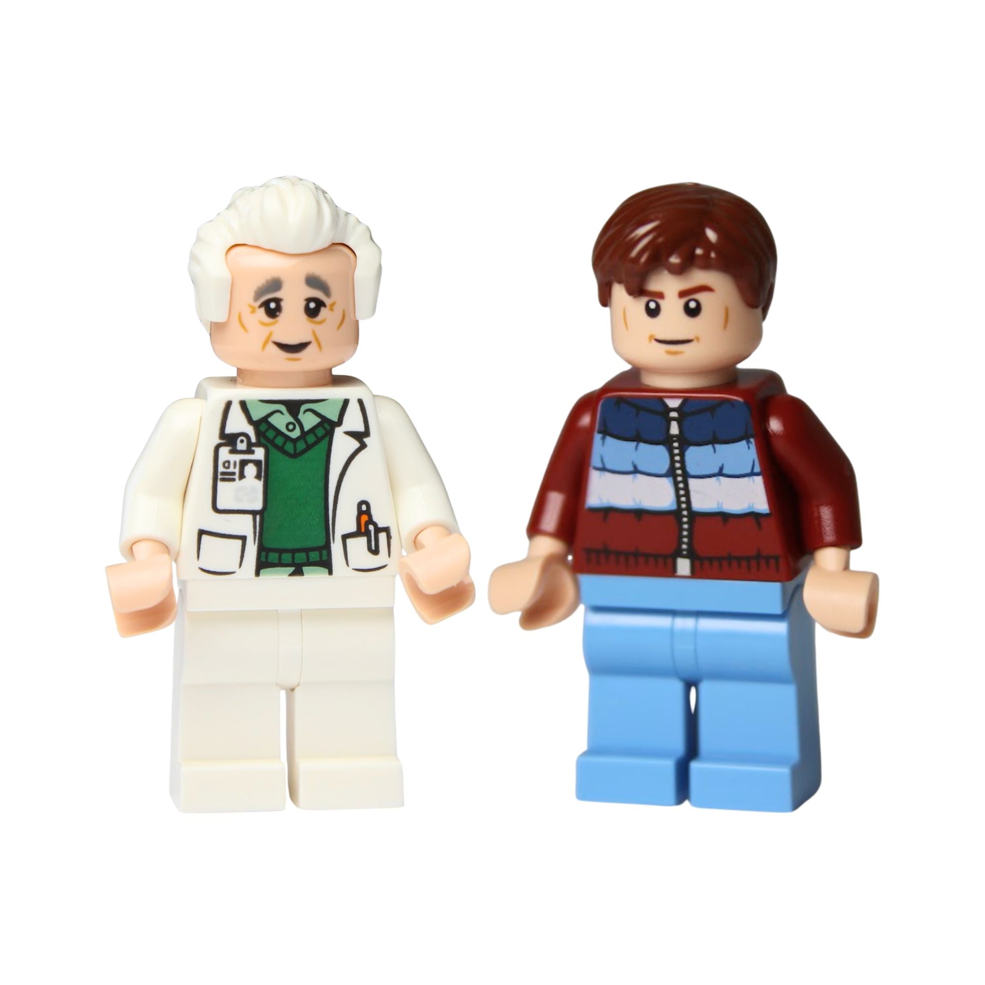 Doc and Marty - Custom Minifigure Duo