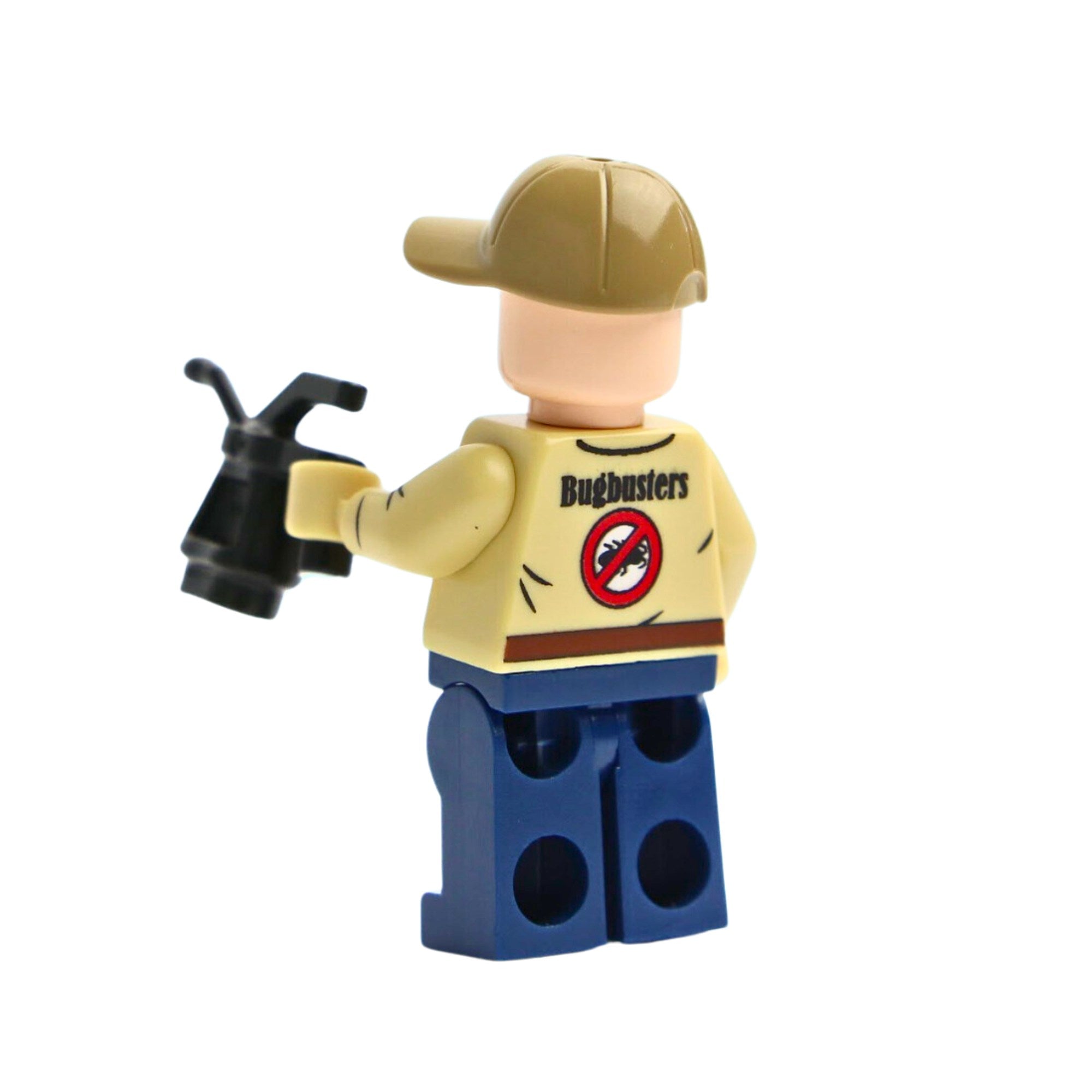 The "Bug-Buster" Exterminator - Custom Printed Limited Edition Minifigure