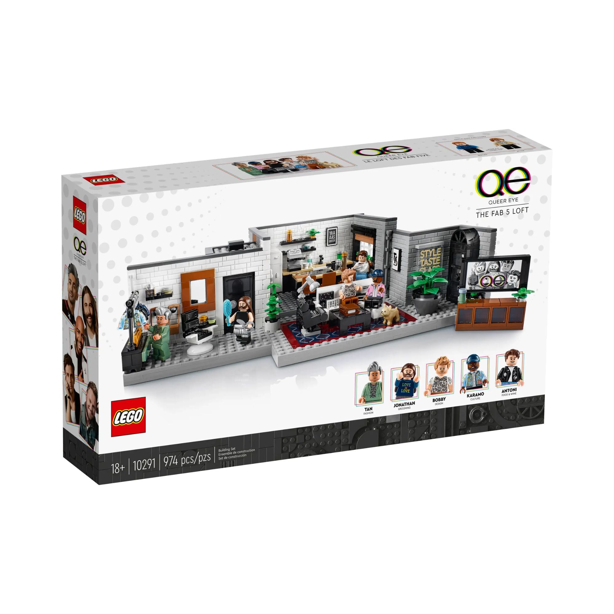 LEGO Creator Expert: Queer Eye – The Fab 5 Loft (10291)