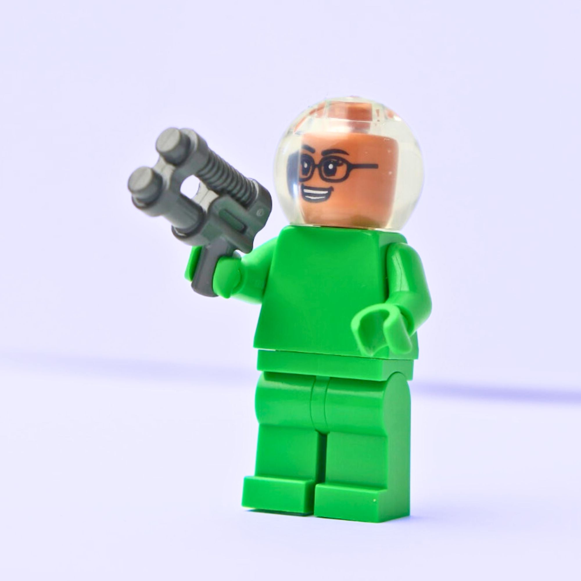 Captain Virda – The Unshakable Space Commander- 100% LEGO Custom Built Minifigure