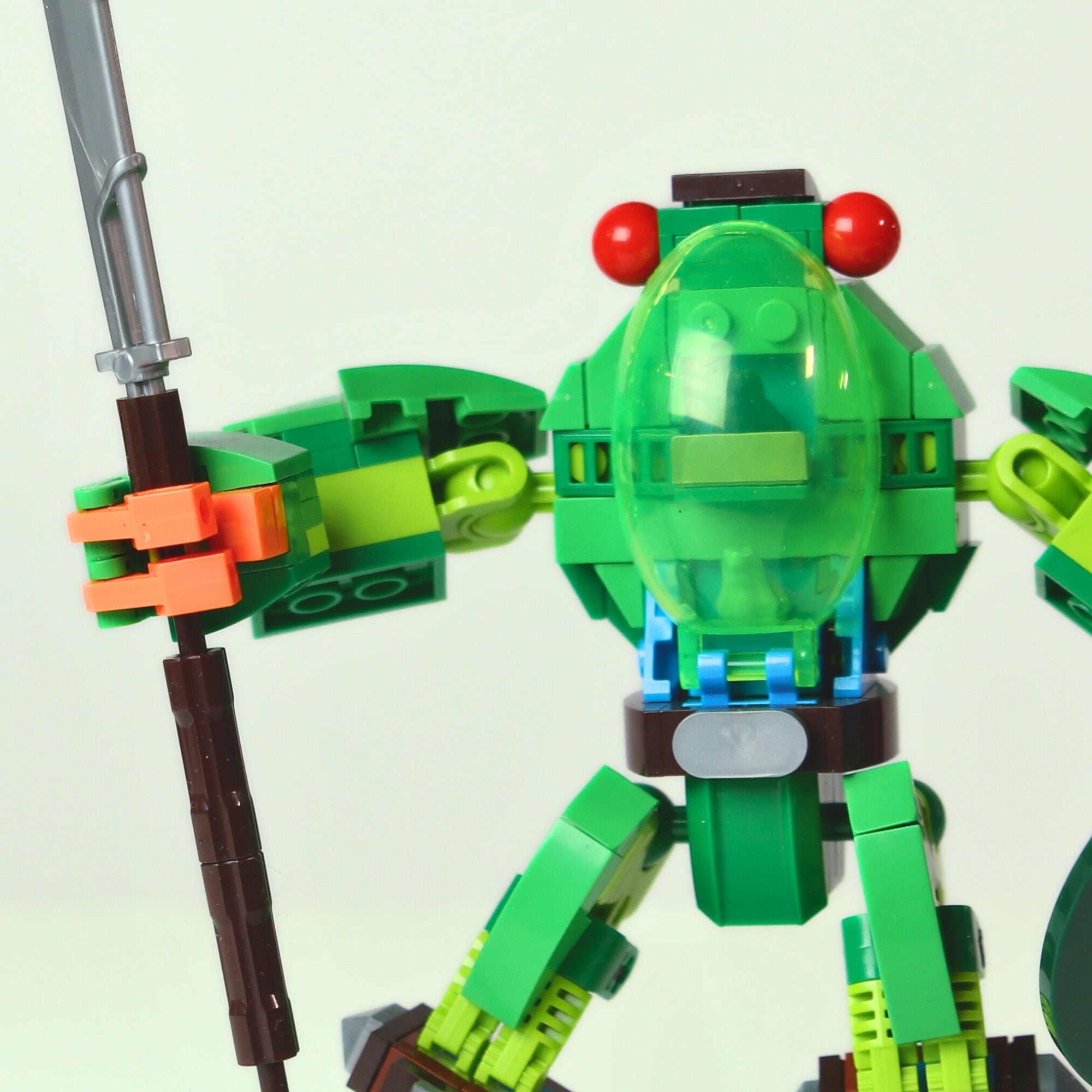 Frog Mech Brick Set